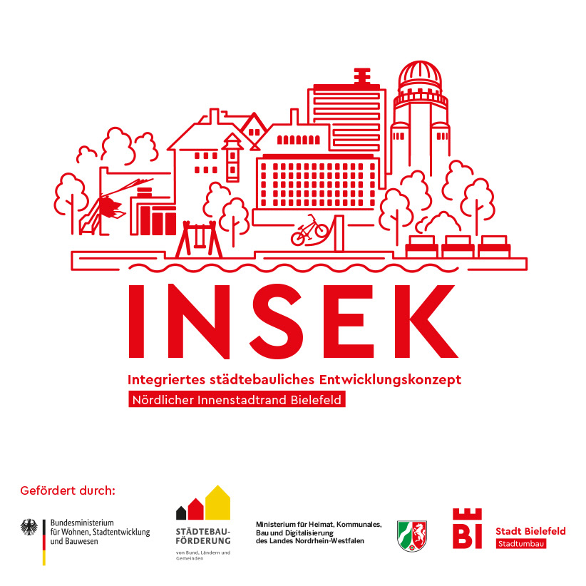 Gewinnermotiv INSEK – Integriertes städtebauliches Entwicklungskonzept nördlicher Innenstadtrand Bielefeld