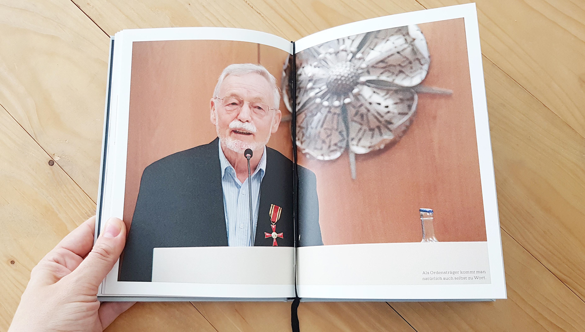 Innenseiten Fotobuch »Das war nicht sein Ziel«