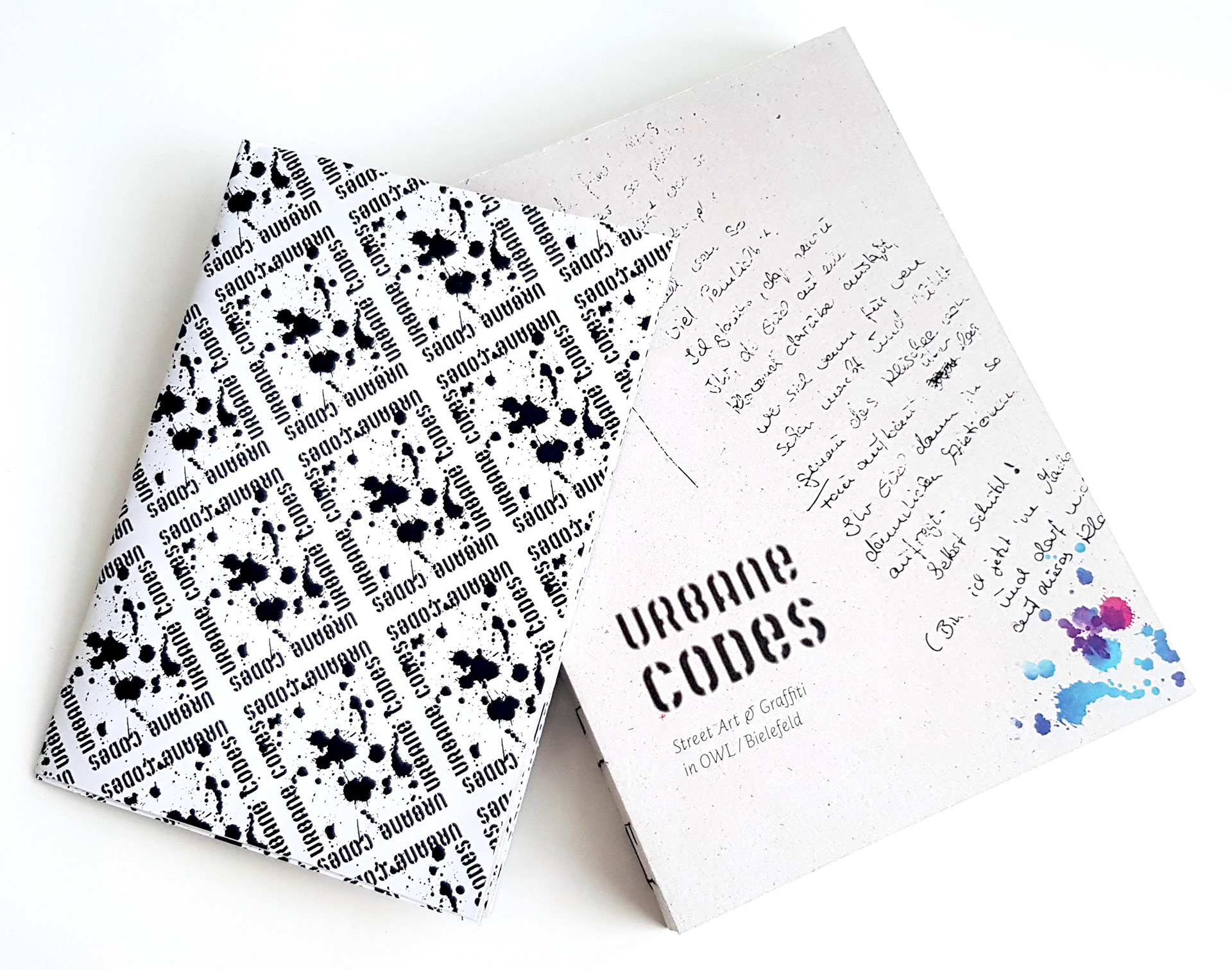 Stadtplan (links) & Buch Urbane Codes
