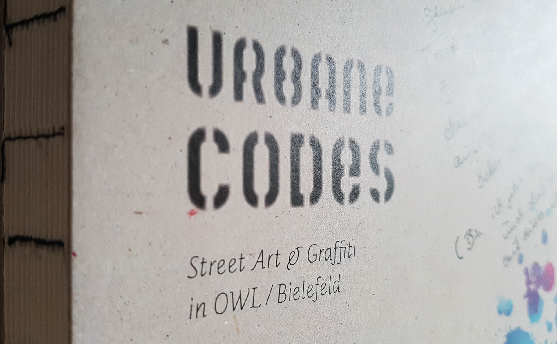Detail Buchcover Masterarbeit Urbane Codes