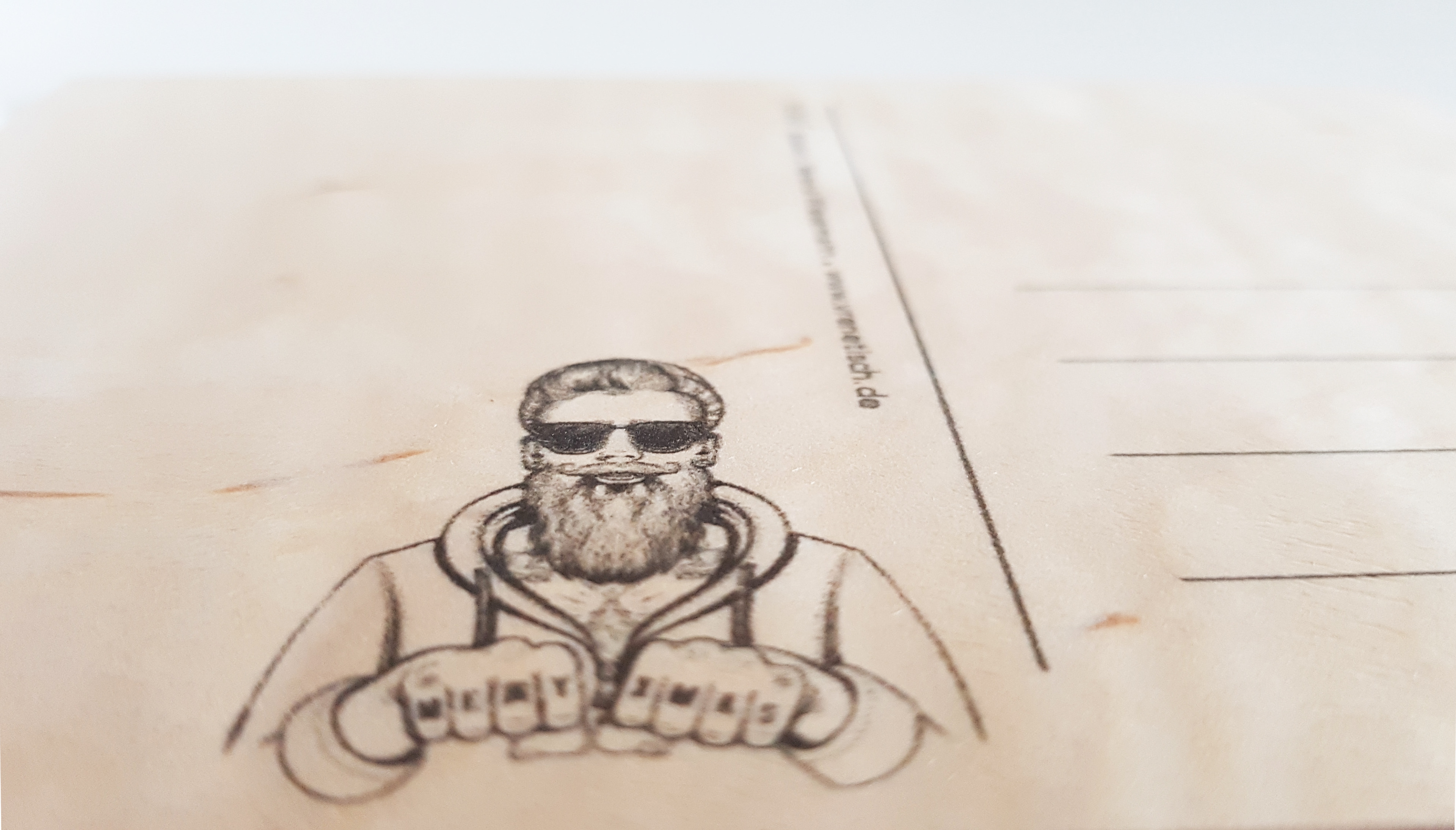 Detail Illustration Weihnachtskarte 2018