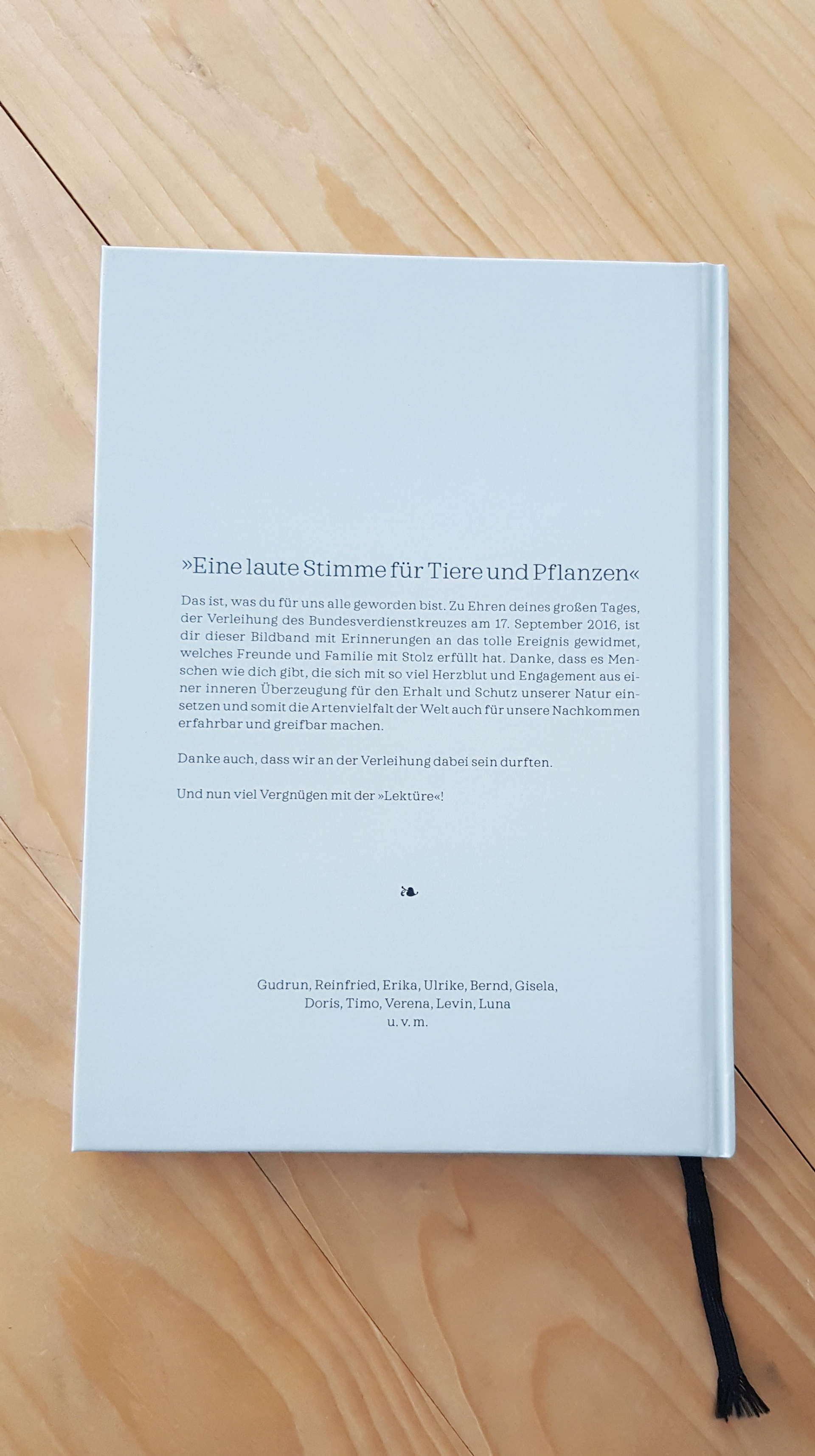 Buchrücken Fotobuch