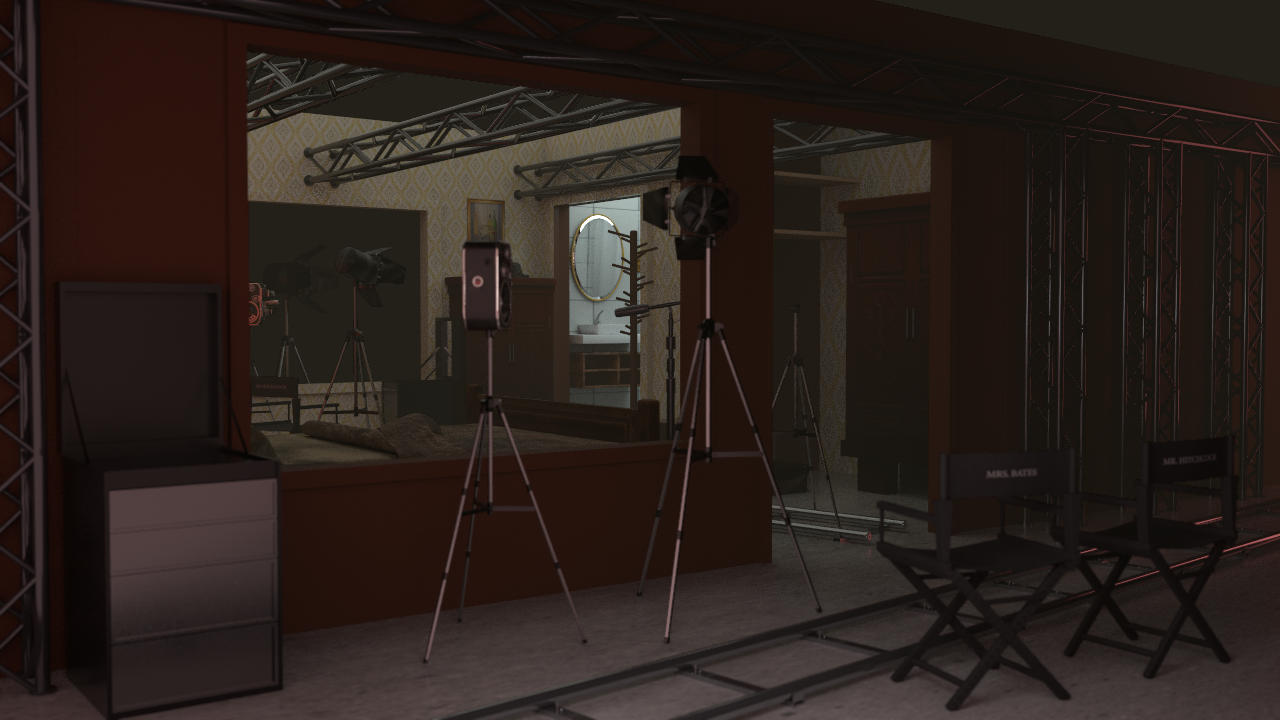 Bates Motel - Room 01 (Outside) - Compositing
