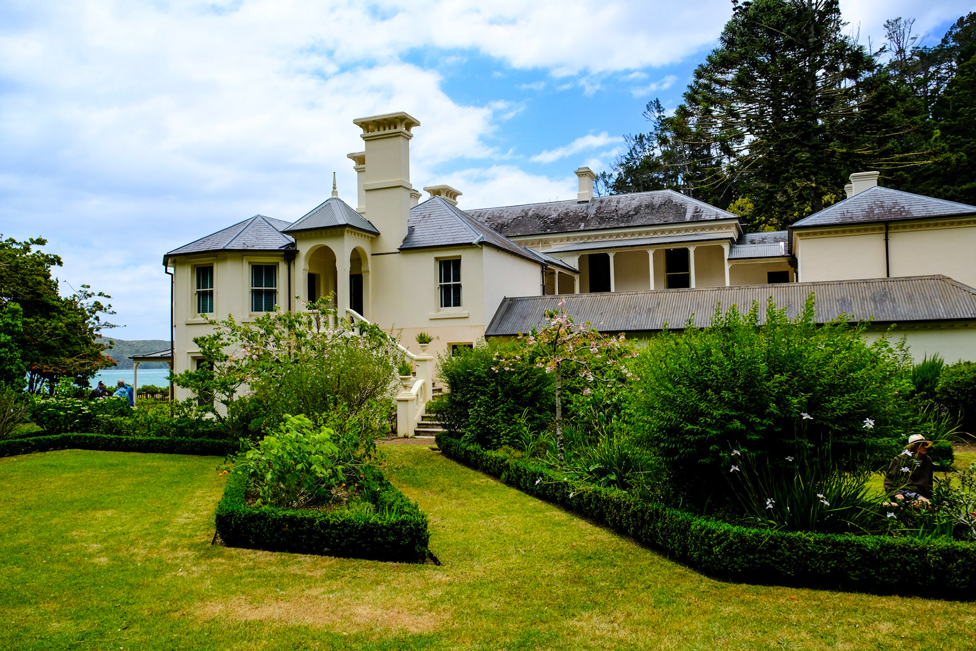 Mansion House in the Kawau Island Historic Reserve