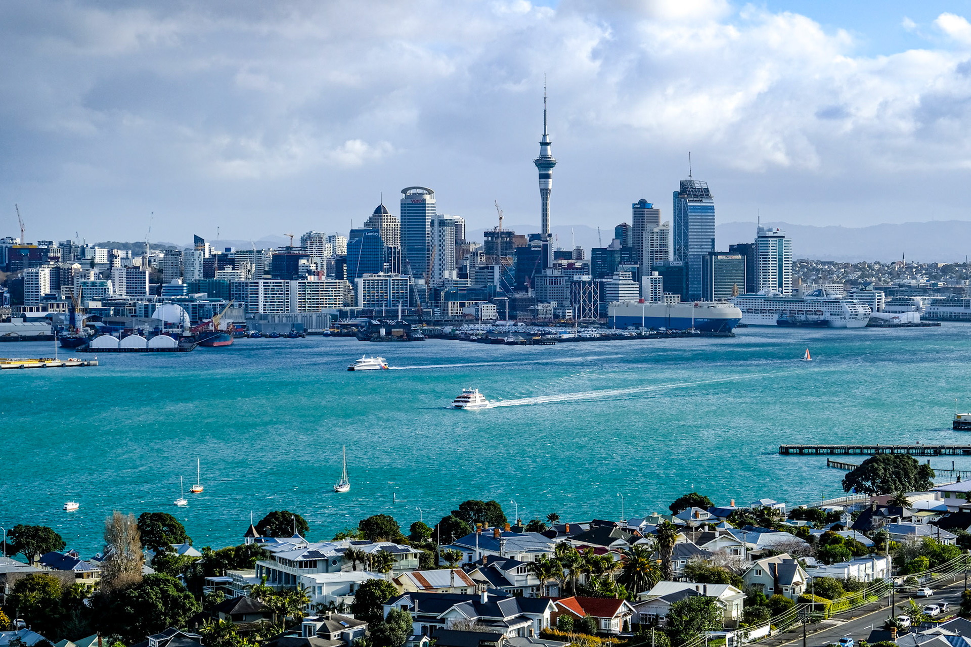 Taken from Mount Victoria on the North Shore.