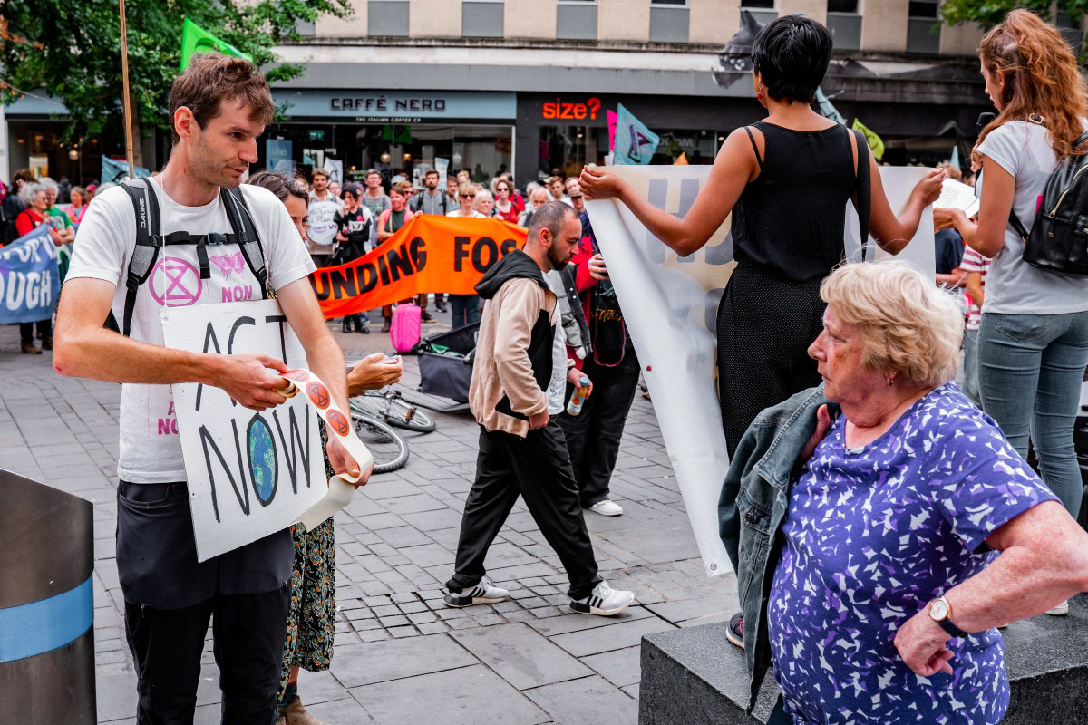 'Bristol on Board' Protest March, Bristol, July 2022
