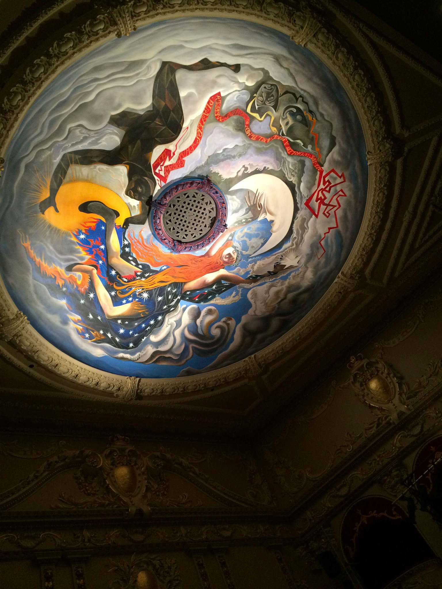 Kings theatre ceiling