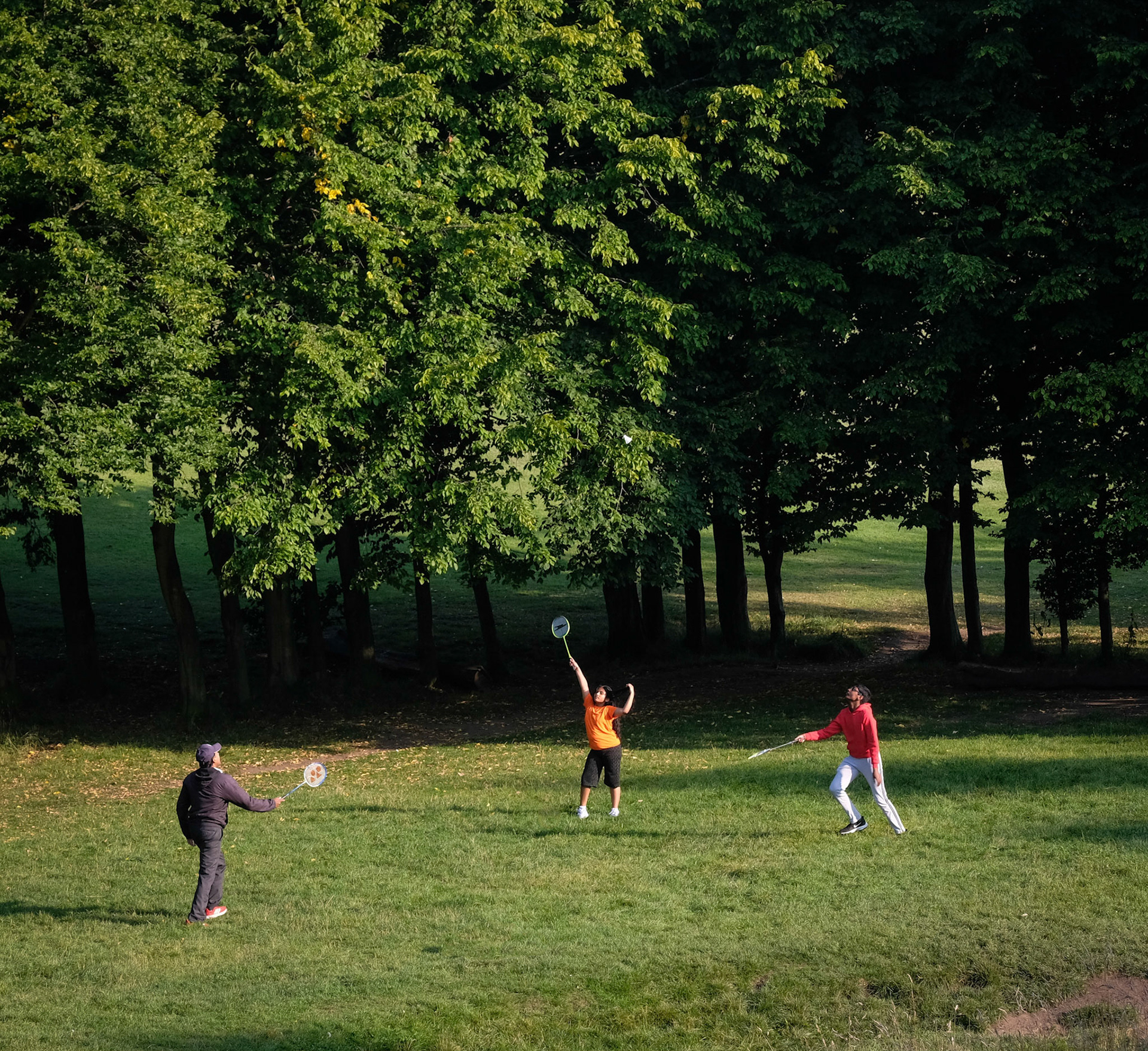 Within the park there's a small community orchard established in memory of a local greengrocer. Anyone can help themselves to apples and plums. I think this is a great idea - all town parks should have one. Far better than cultivated shruberies.