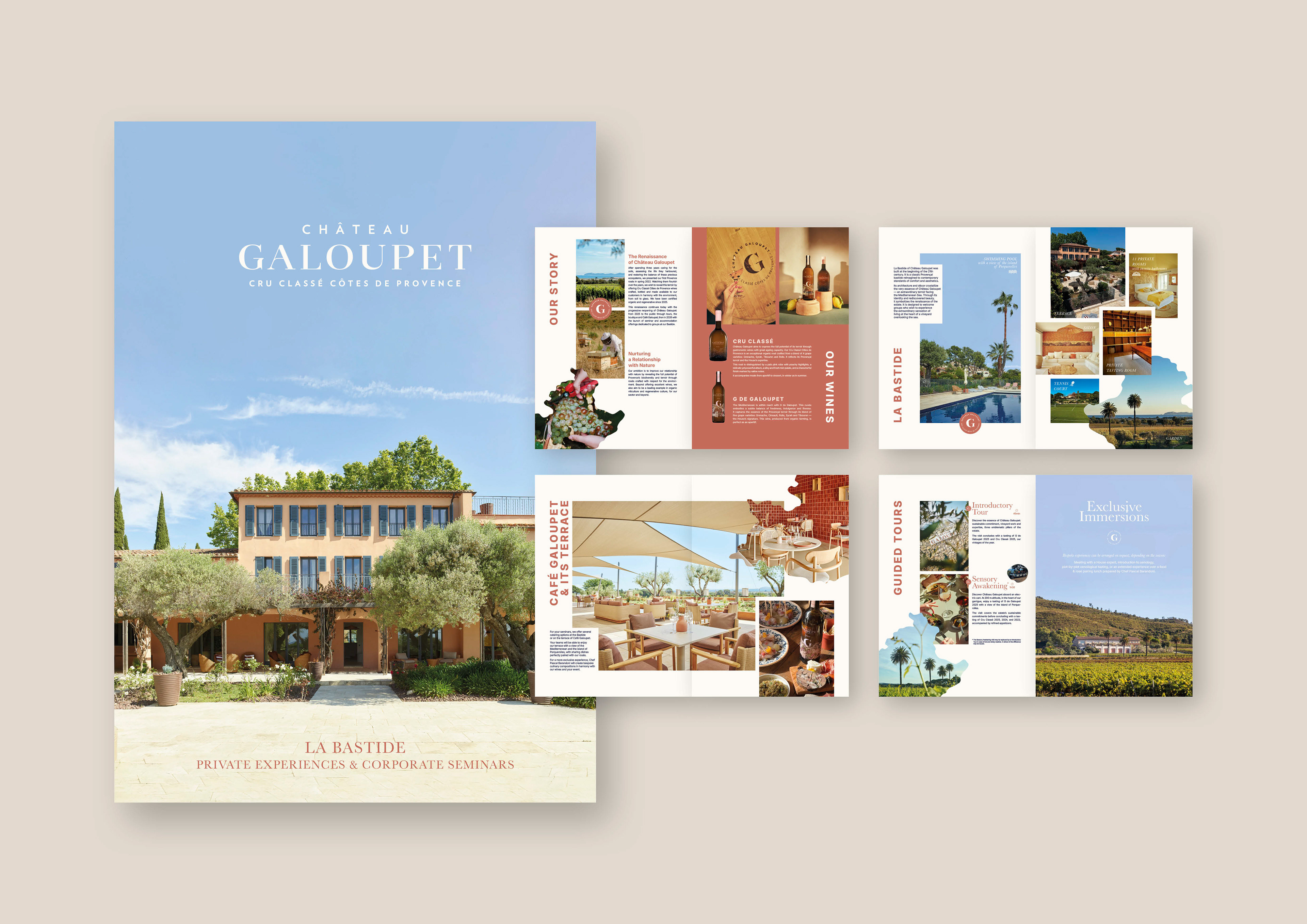 Brochure BtoB Château Galoupet