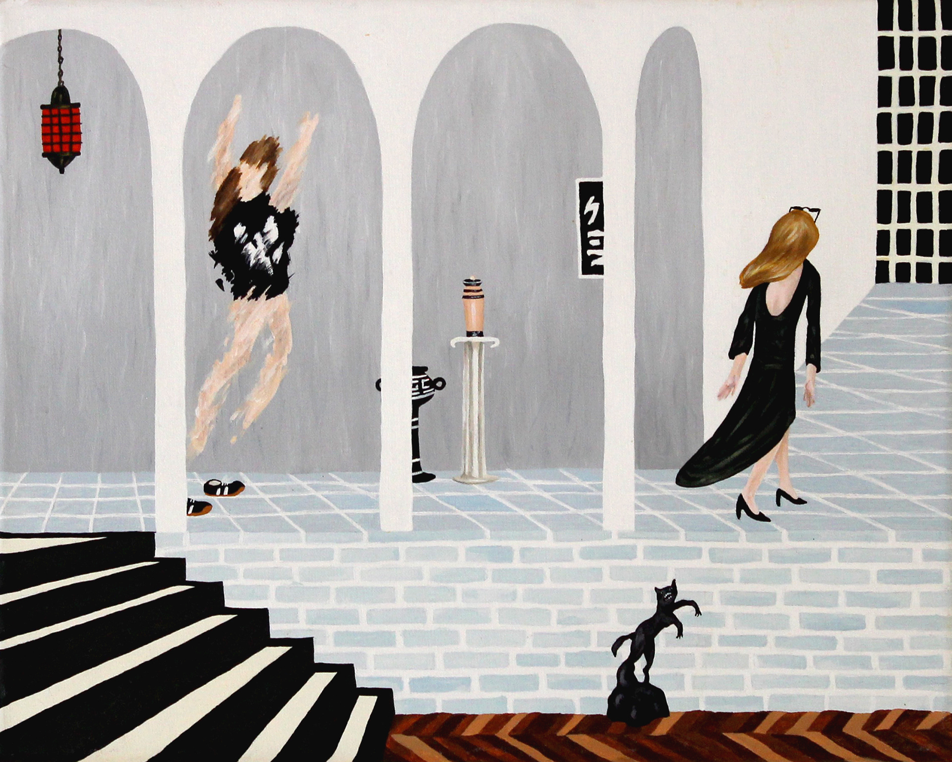 A Dream - 2014, acrylic paint, 24 x 30cm