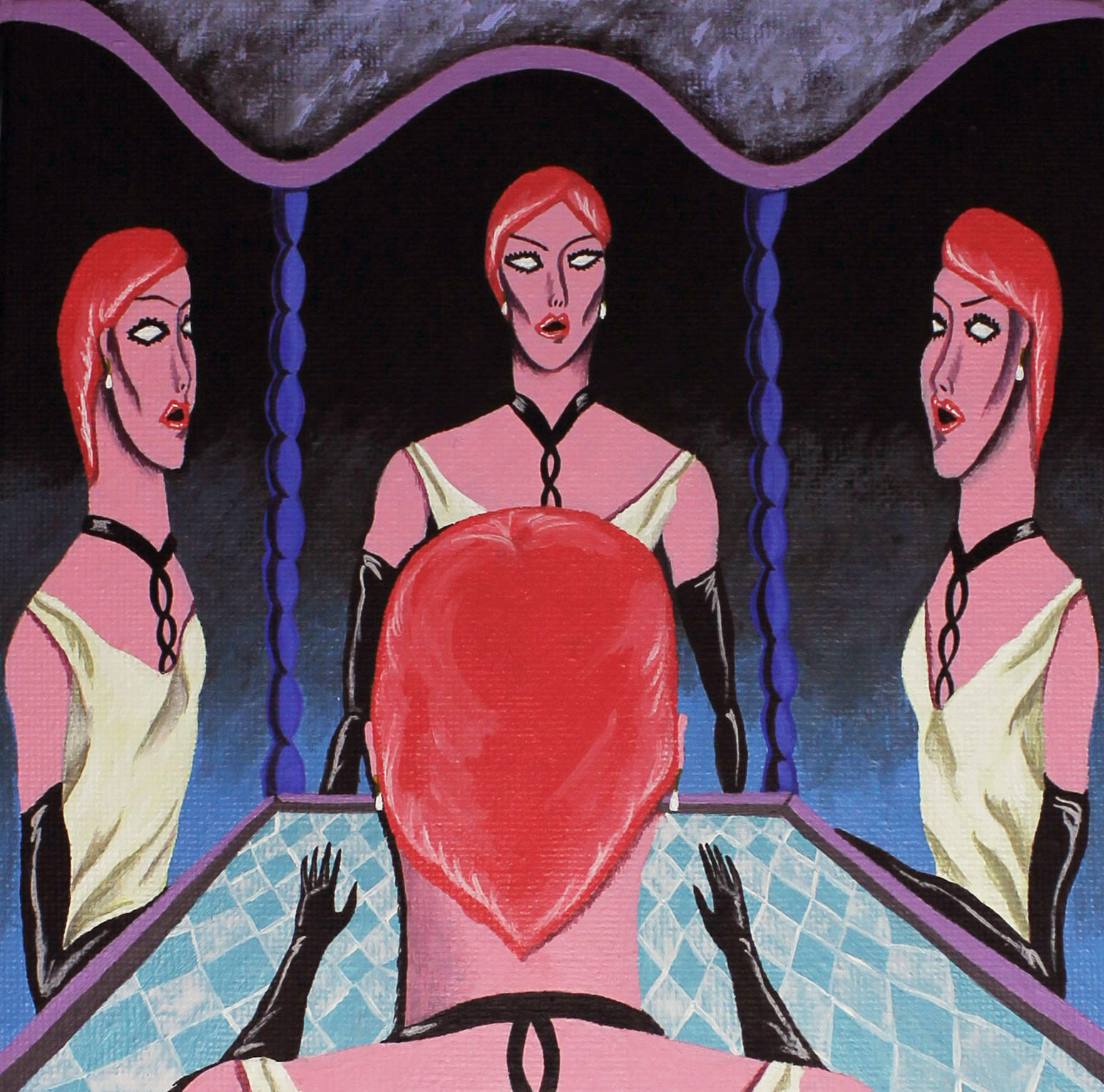Searching the Beings from the Crystal Surface