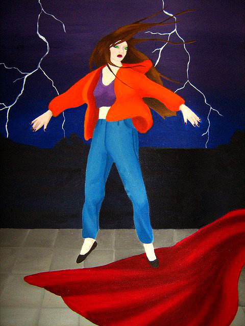 Mystical Emotions - 2009, oil on canvas, 24 x 30cm