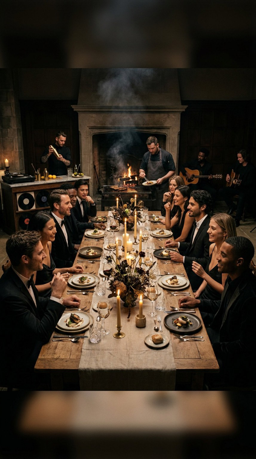 Hospitality & Bespoke events - hotels, launches, private commissions, etc.