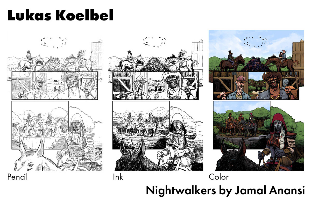 Nightwalkers by Jamal Anansi