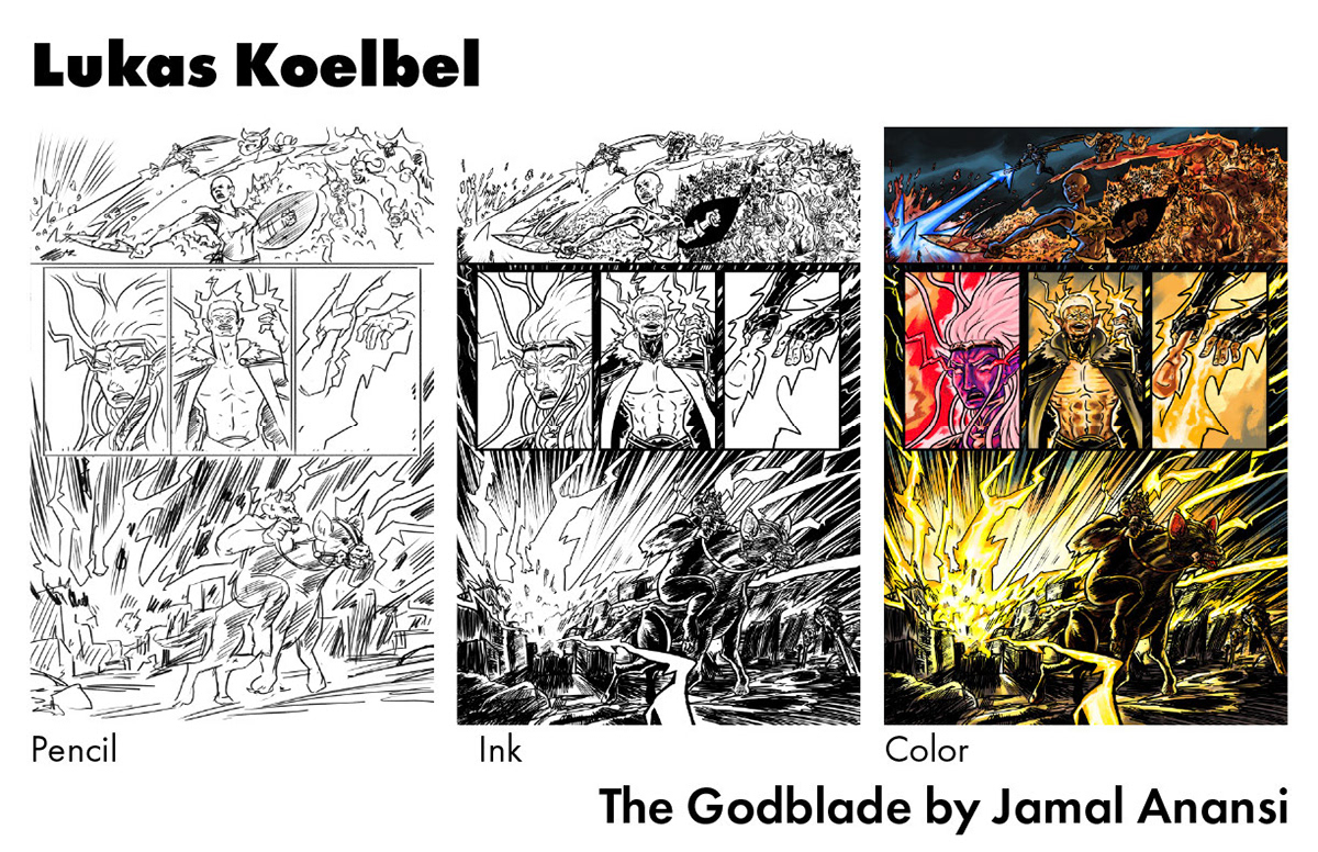 The Godblade by Jamal Anansi