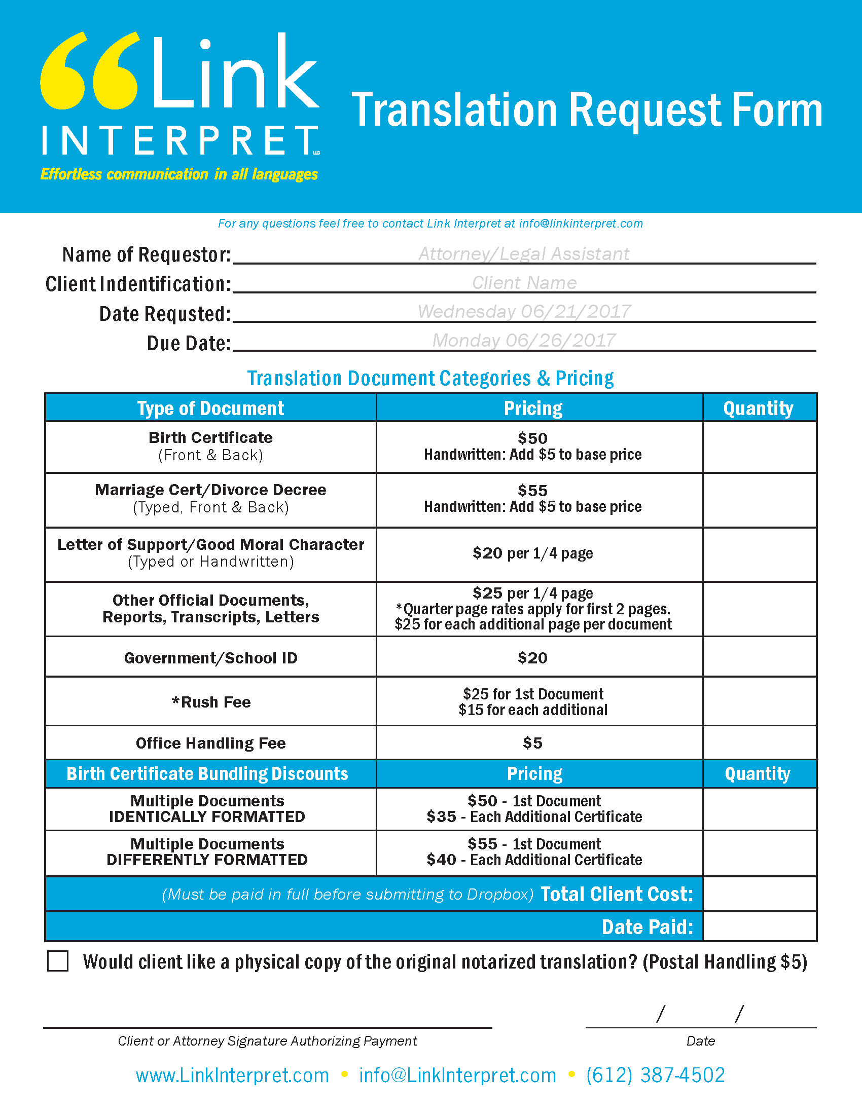 Invoice