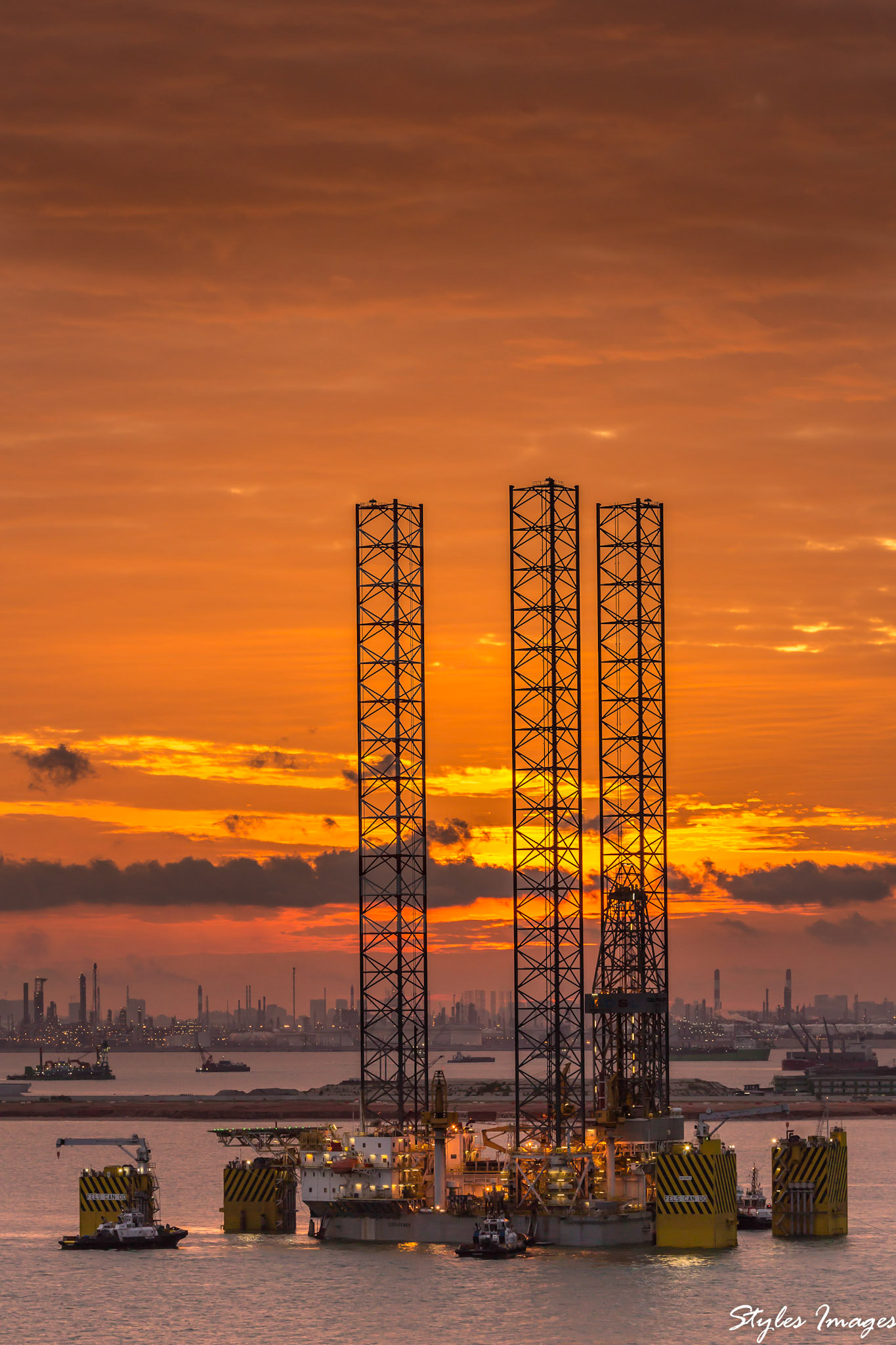 Singapore sunrise