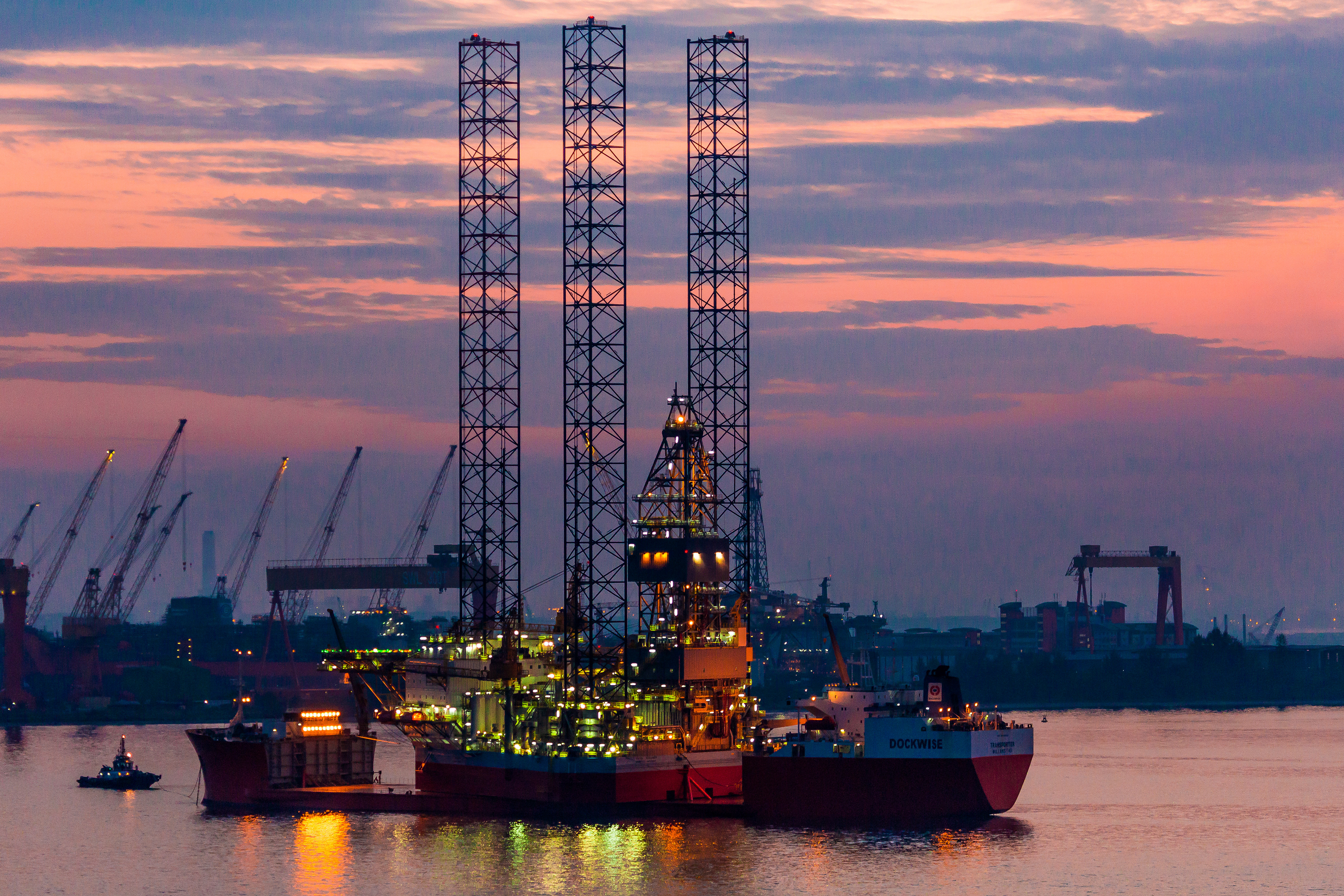 Maersk Highlander at Dawn