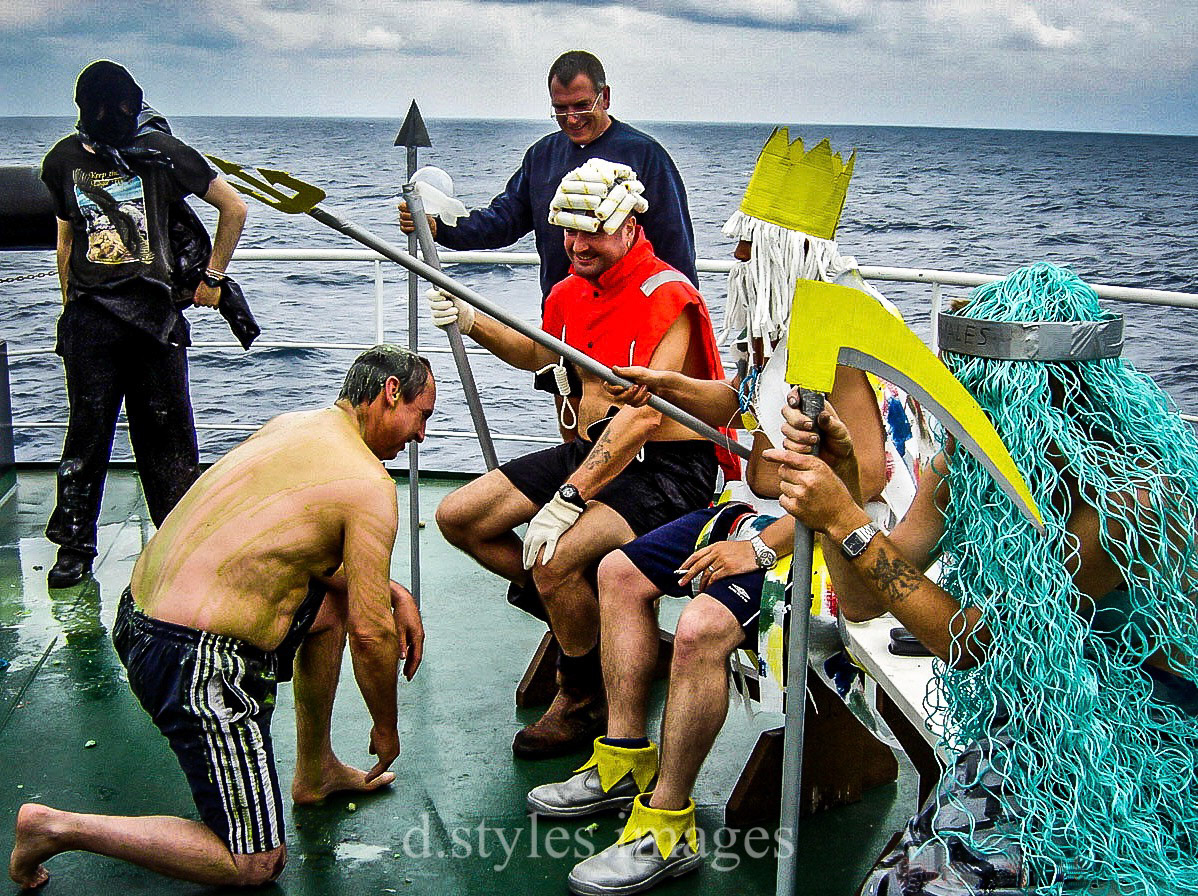 crossing the equator