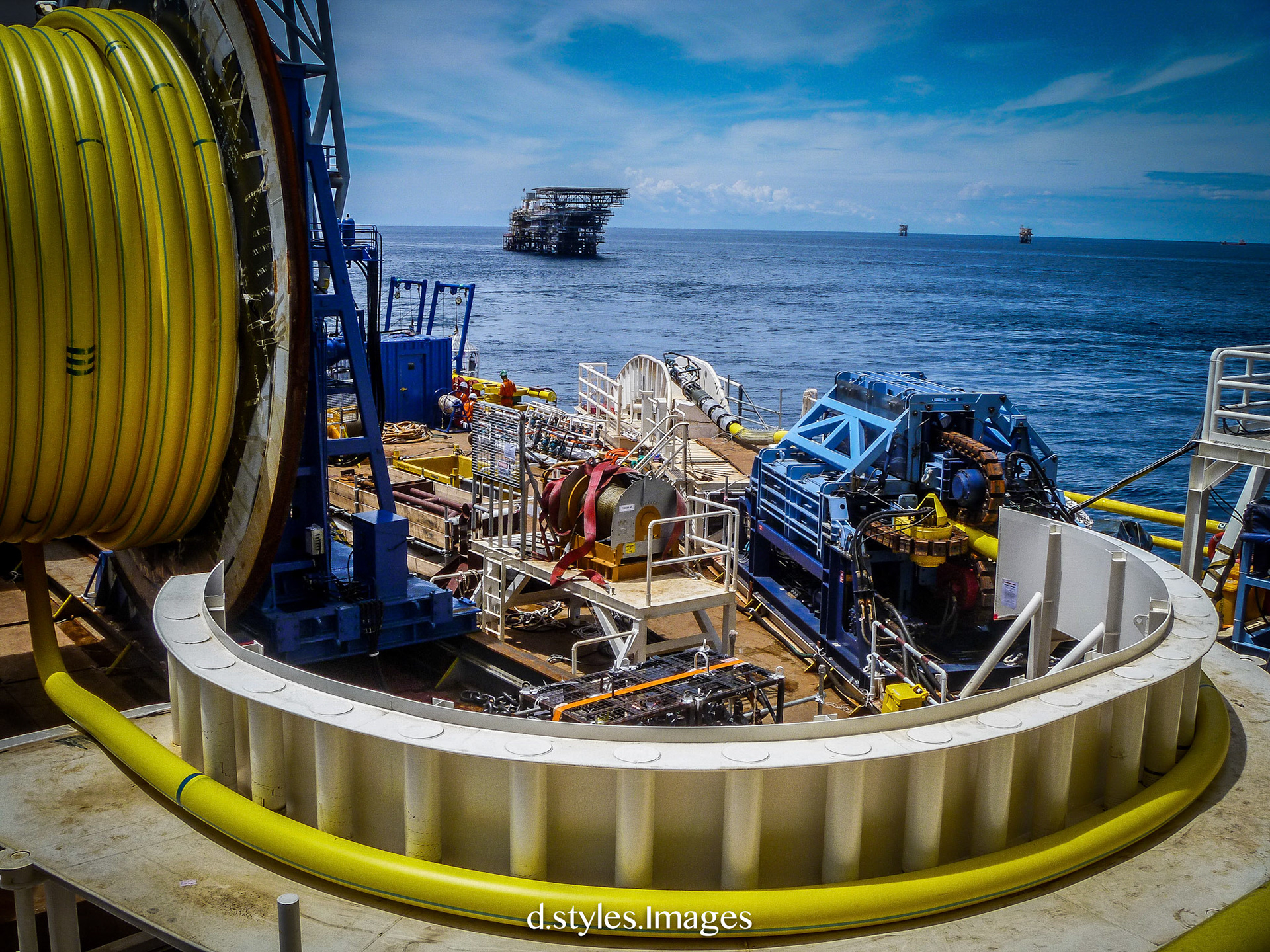 100t pipe tensioner