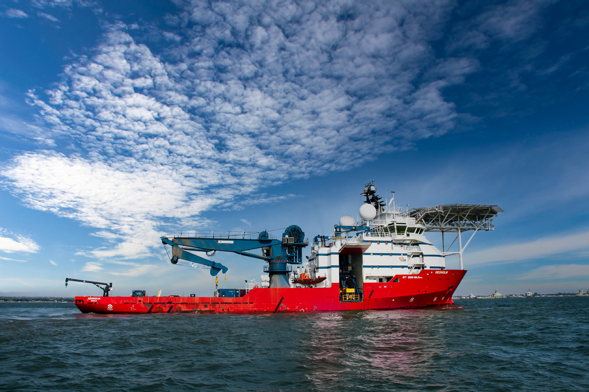 Anchored in Congo pointe Noire April 2010