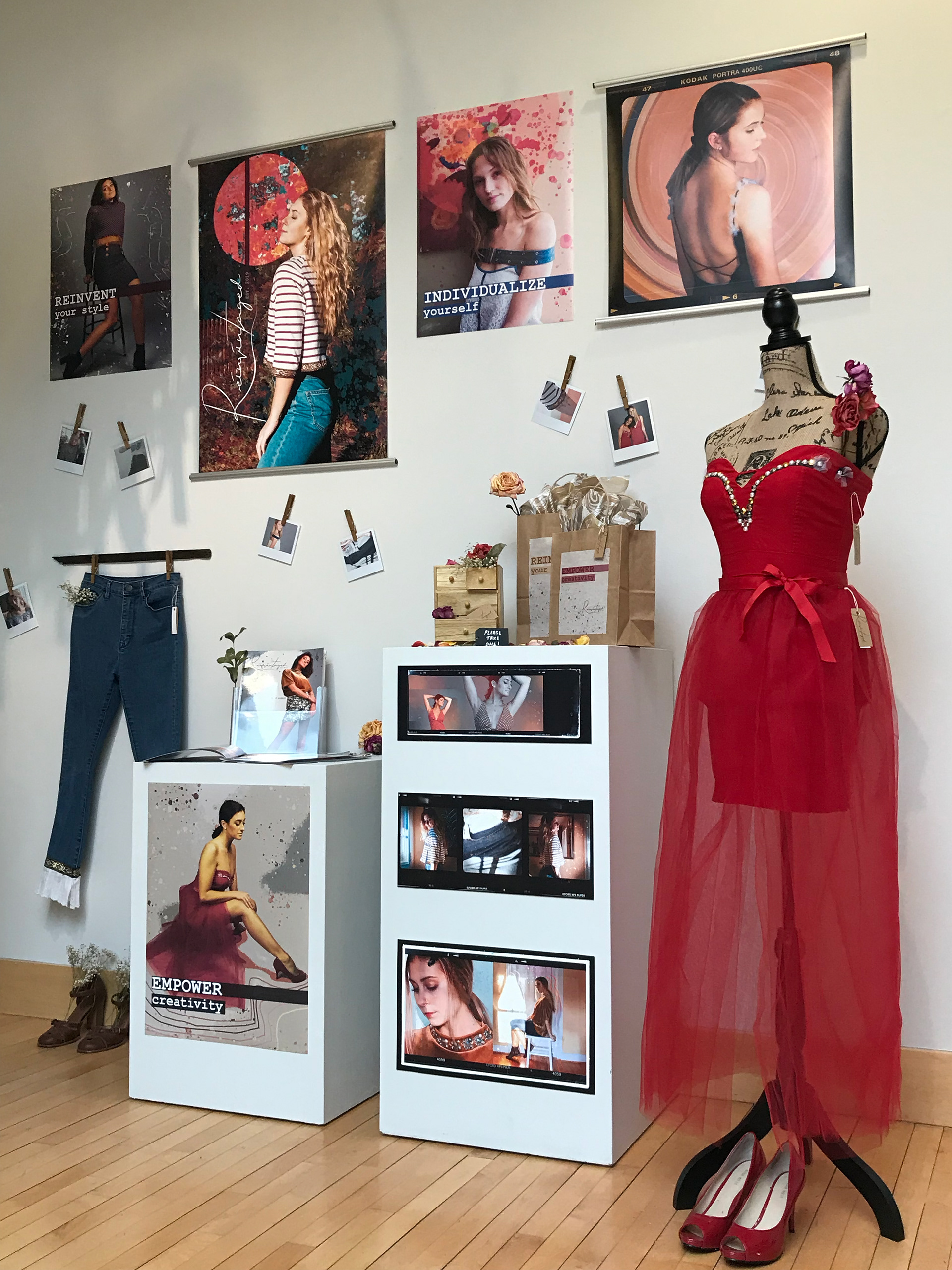 Store Display Close Up