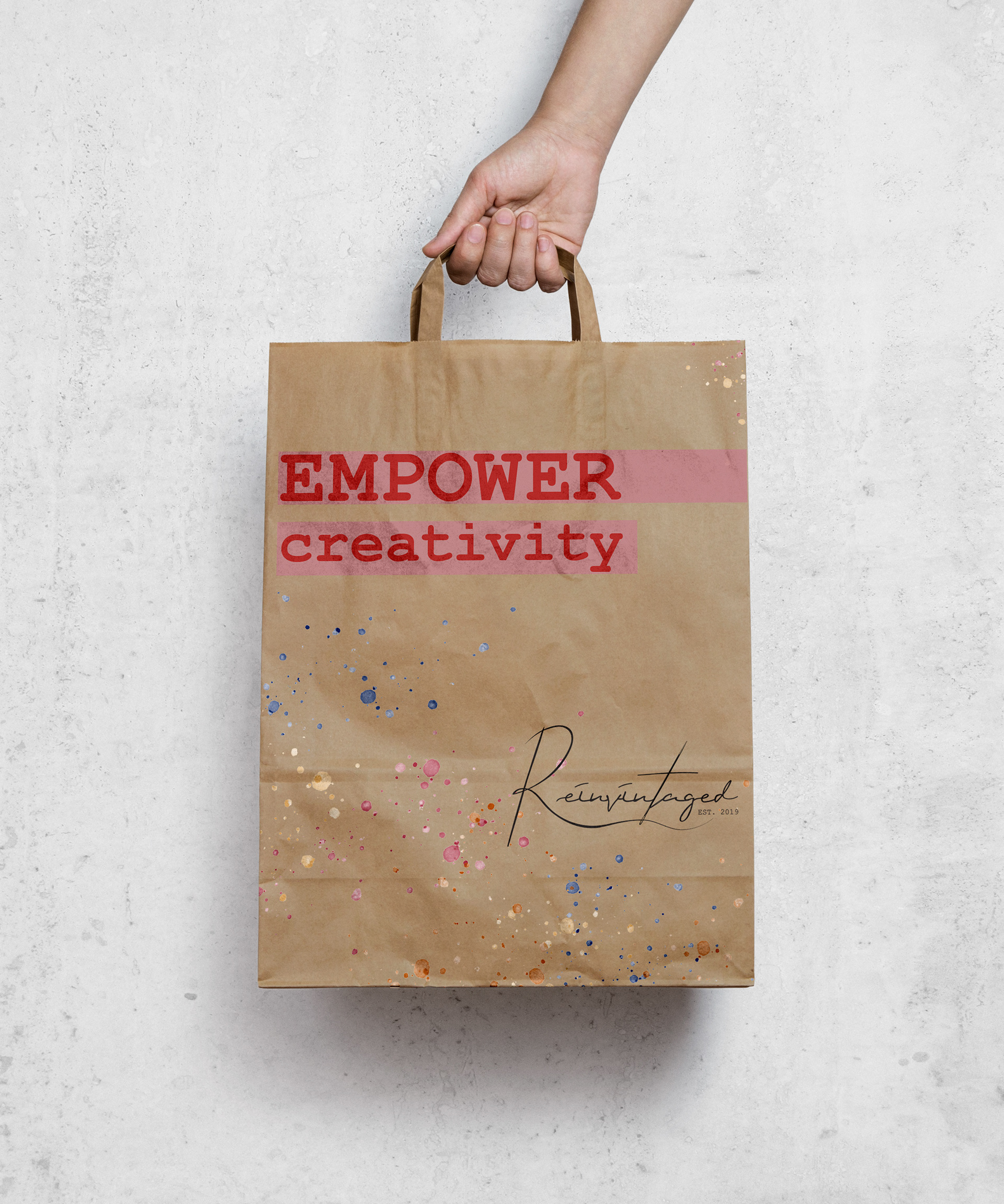 Shopping Bag Version 2 (made out of recycled materials)