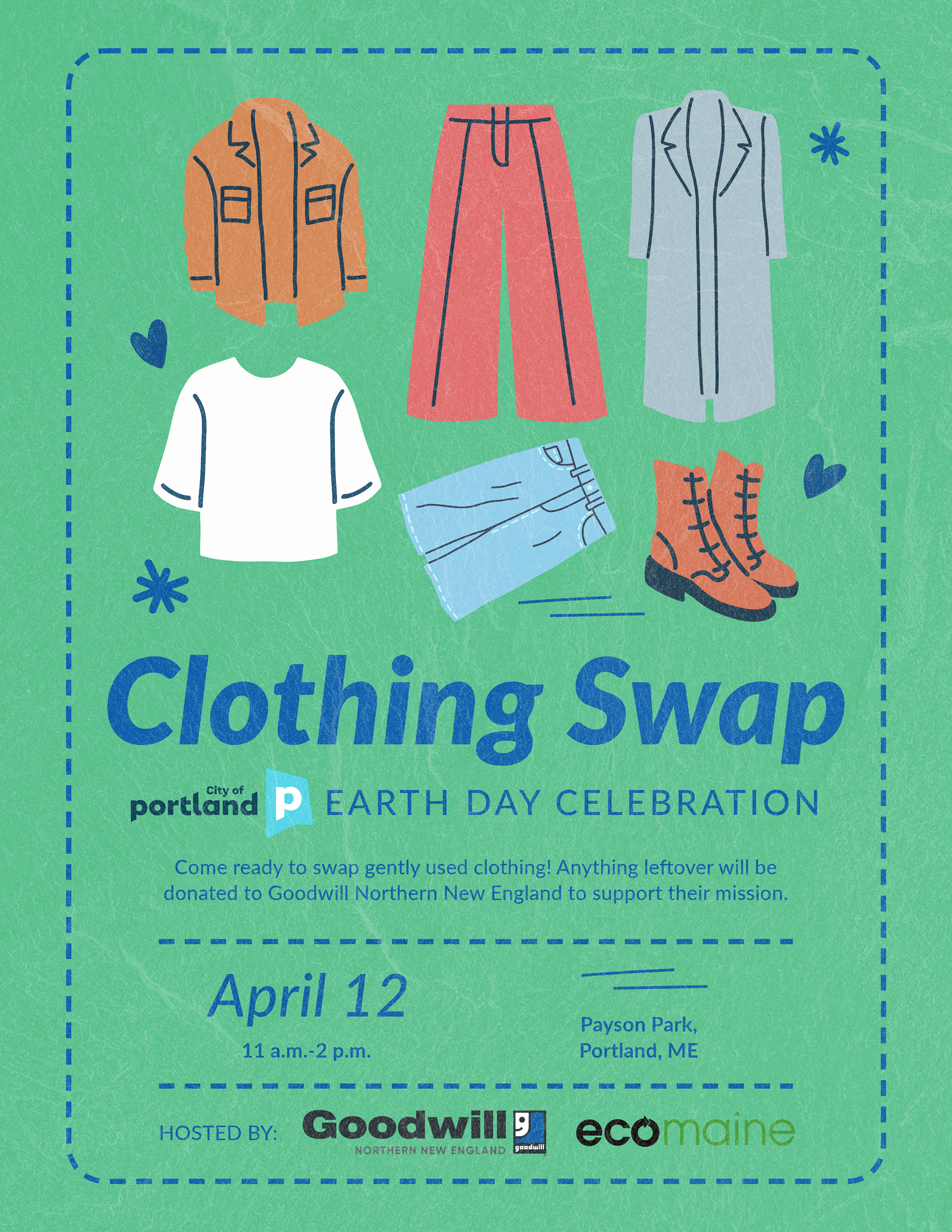 Clothing Swap social graphic