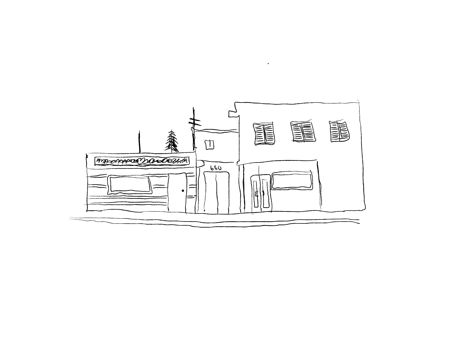 "This Illustrator piece is centered around the community center in Encinitas, CA, capturing a nostalgic tribute to cherished memories of growing up. With vibrant details and heartfelt design, it evokes the spirit of the place and its significance in the artist’s life."