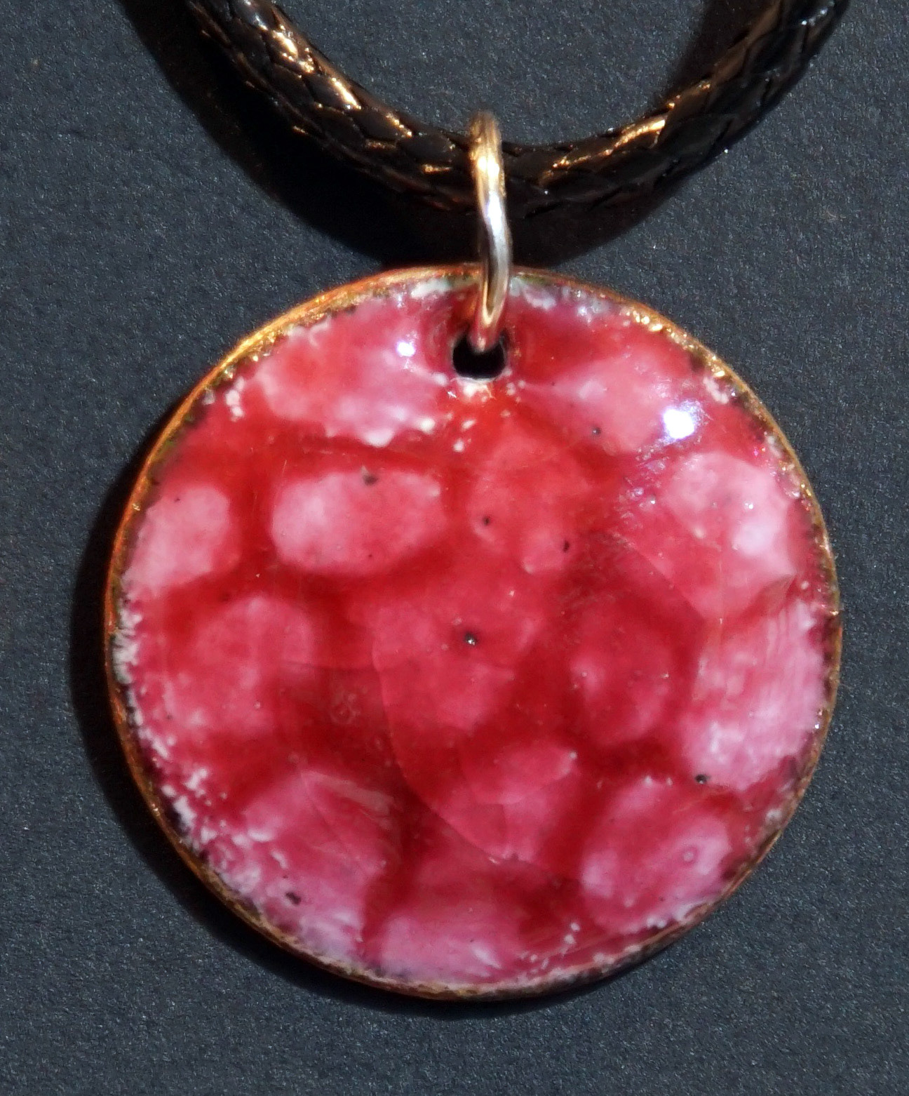 Pendant Enameled Penny