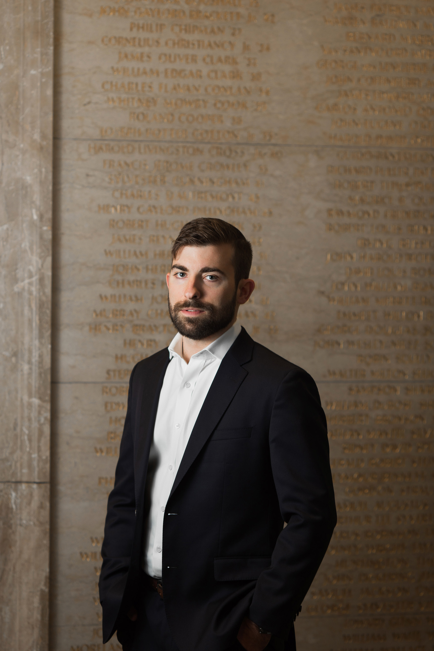 Logan at Harvard Law School.