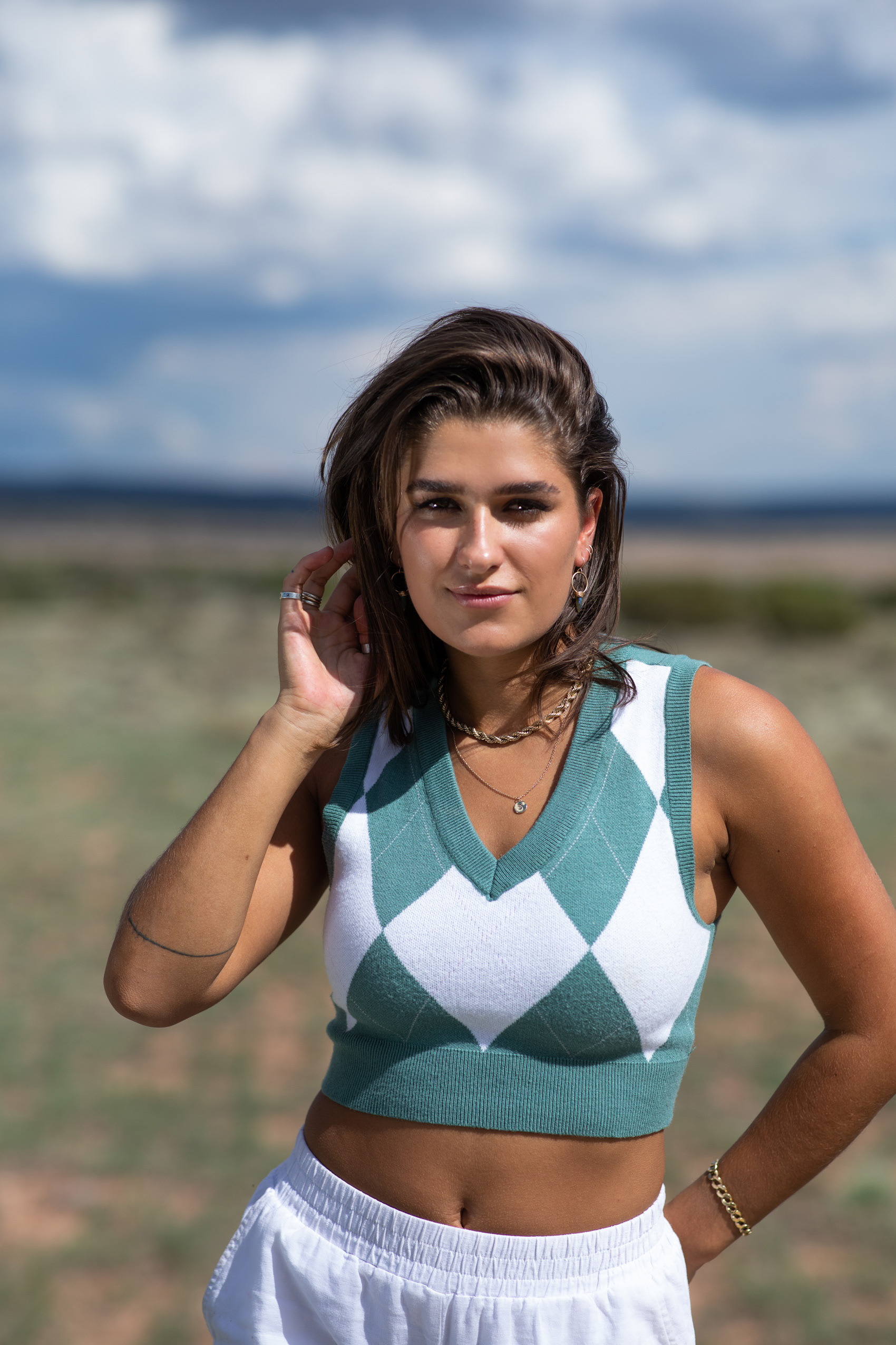 Sonia in Santa Fe.