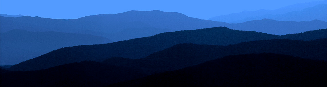 Blue Ridge Parkway, North Carolina Panoramic