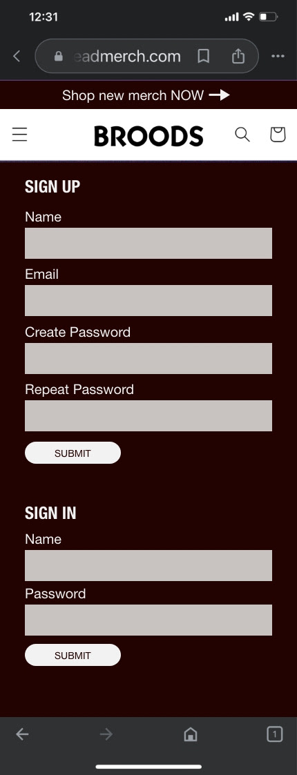 Sign Up