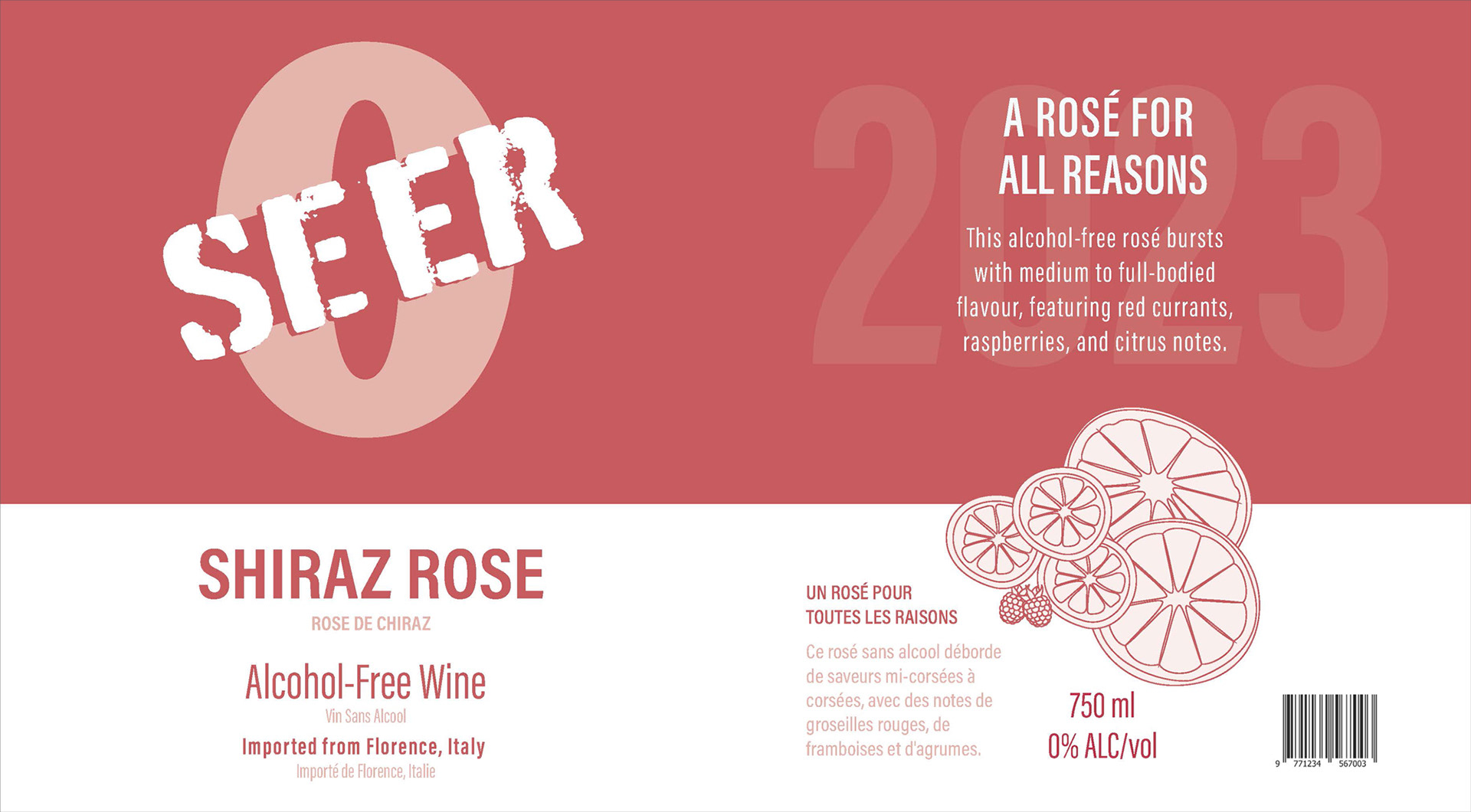 Label for Shiraz