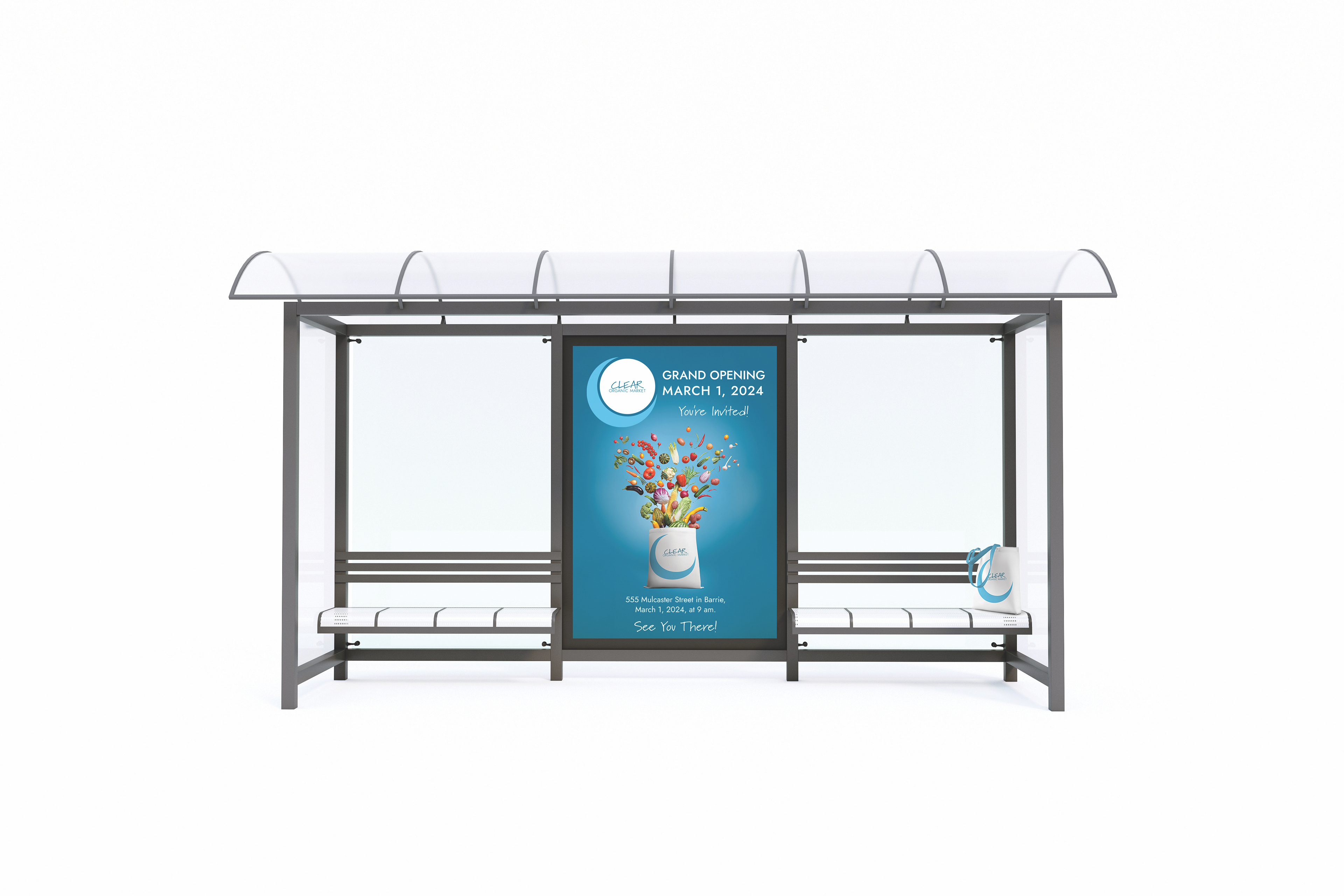 Bus Shelter Mock Up
