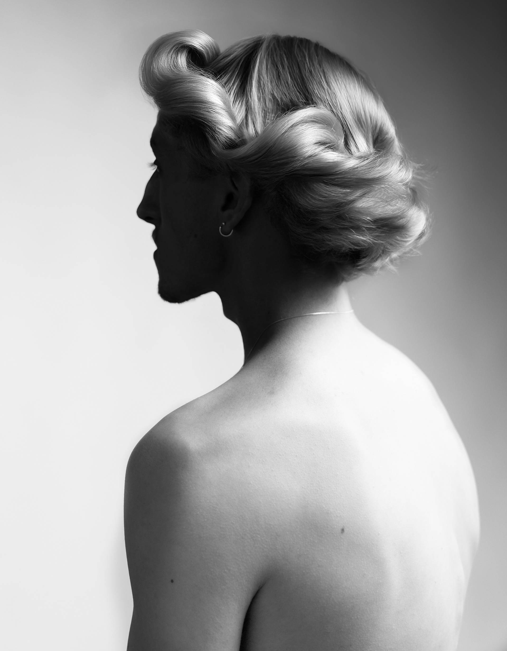 Shadow Portrait – Print on Hahnemühle Baryta Pearl