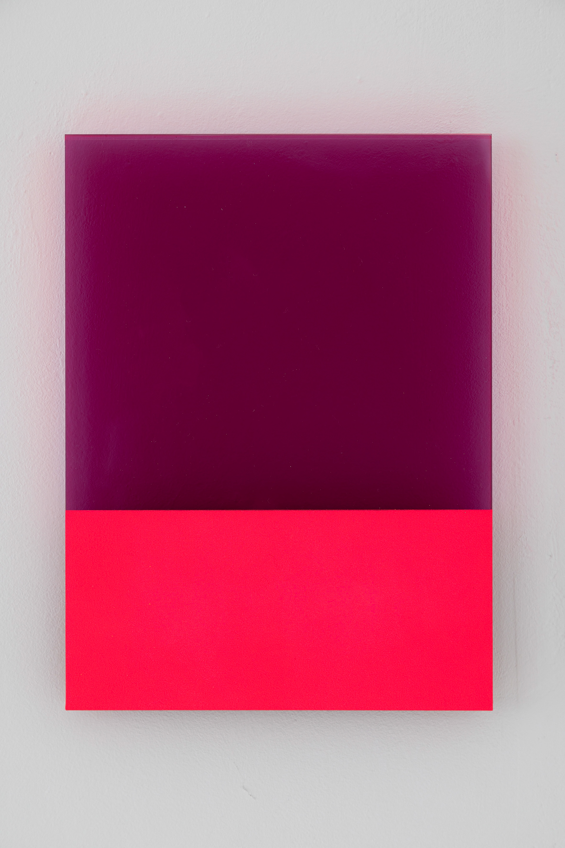 Martha Scheeren, Amsterdam, artworks in plexiglass, exhibited at Lindenbaum Gallery