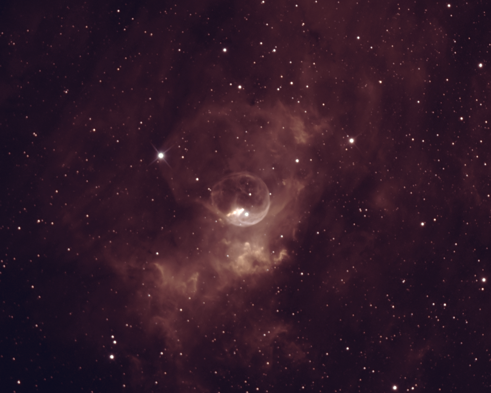 NGC 7635 (Bubble nebula)