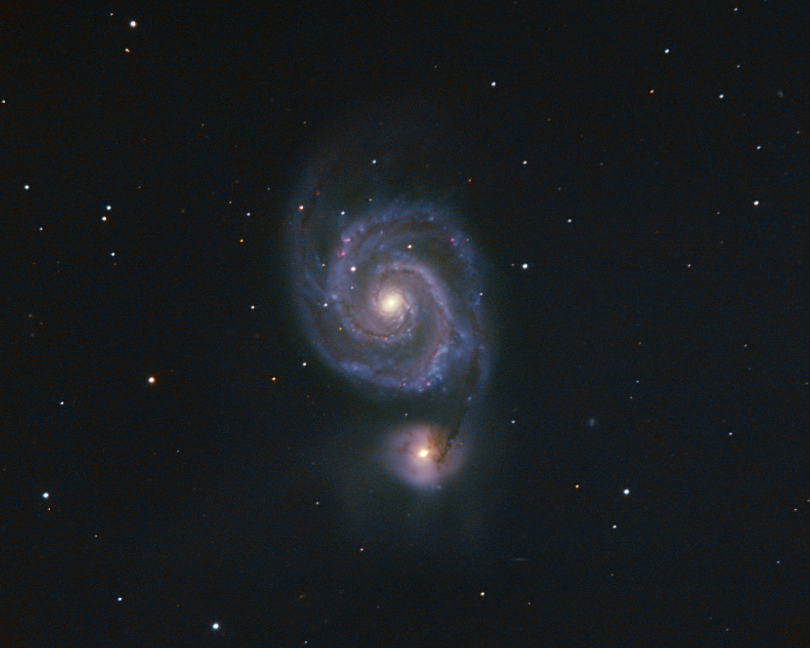 Messier 51 (Whirlpool galaxy)