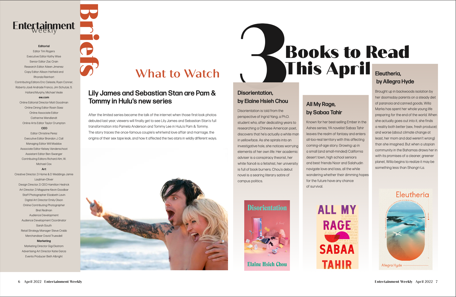 Table of Contents Continued