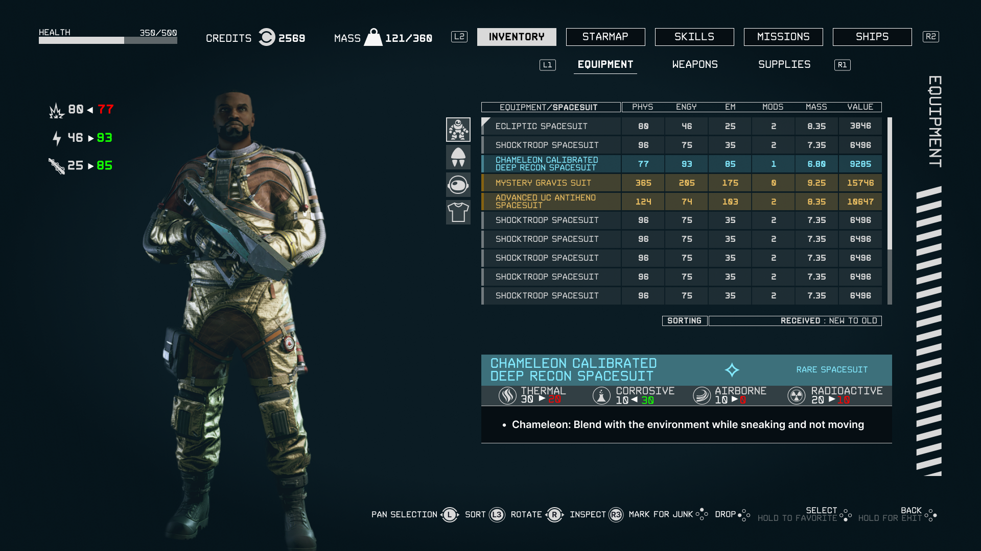 Equipment - Spacesuit