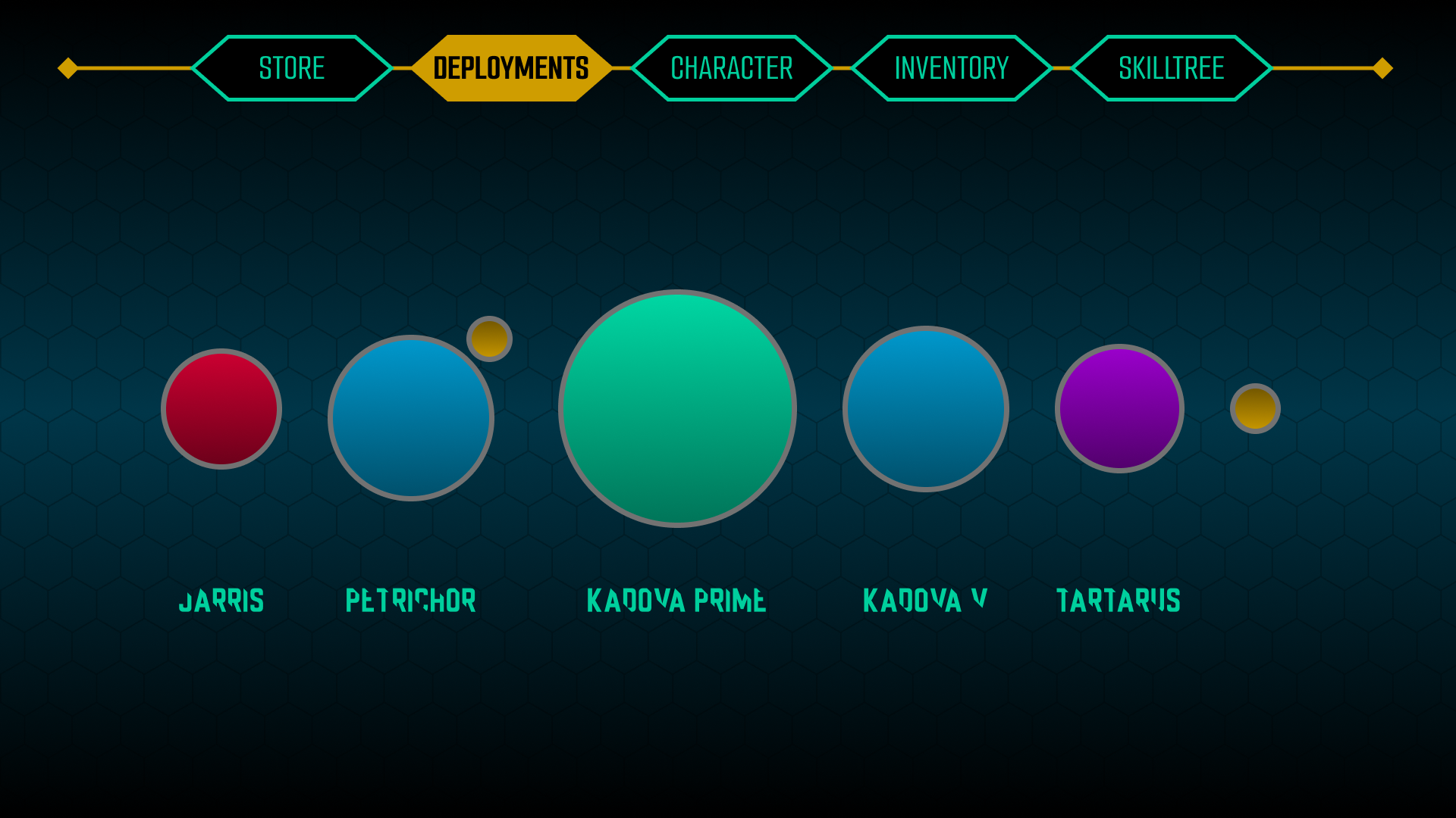 Player Menu - Deployment Map