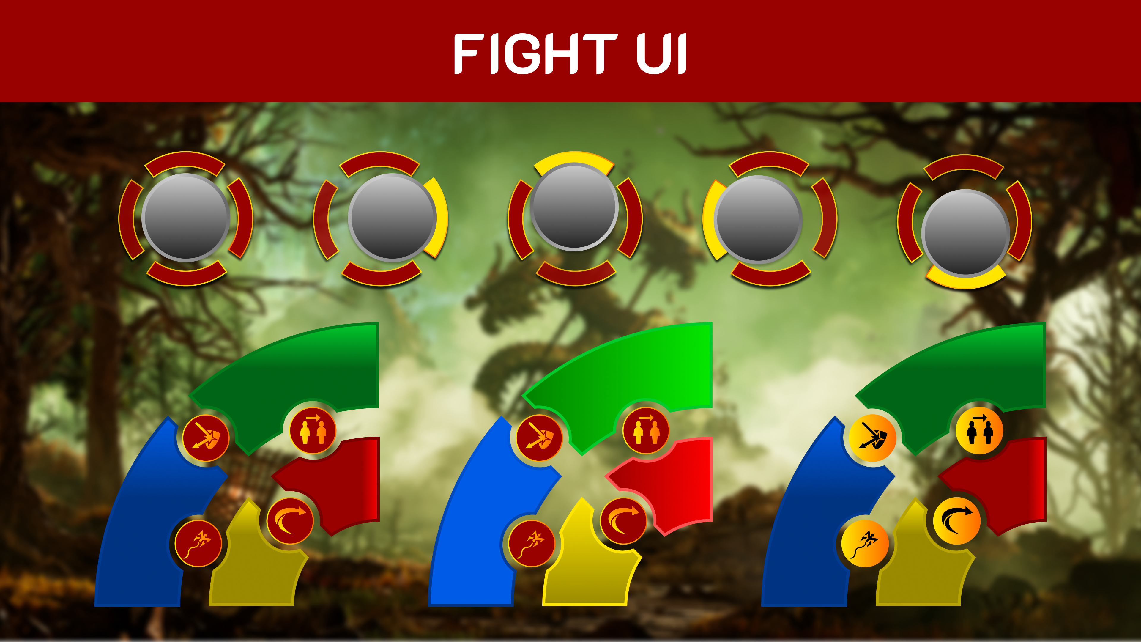 Button/Control Faces