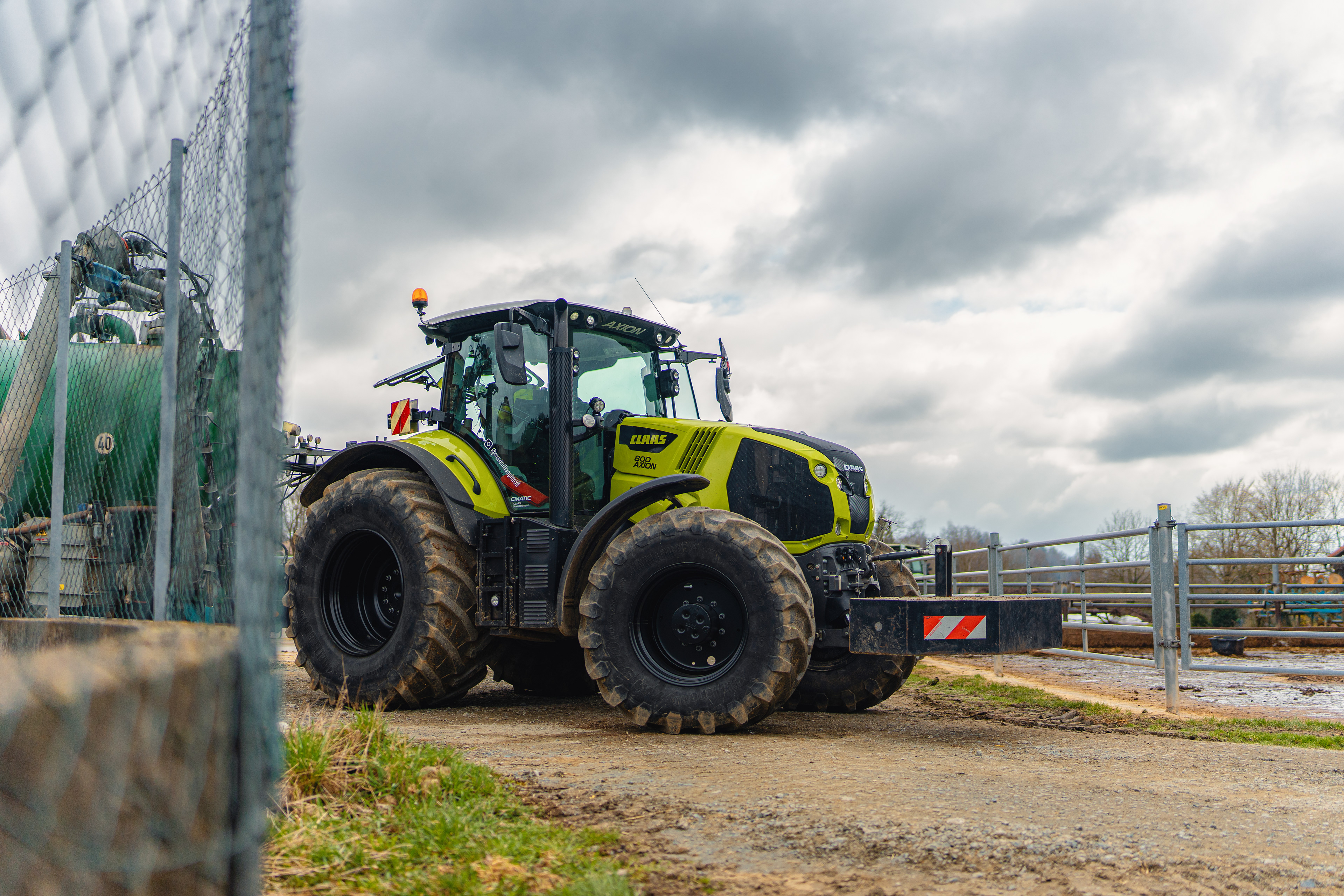 Gülleausbringung in der Region Oberfranken