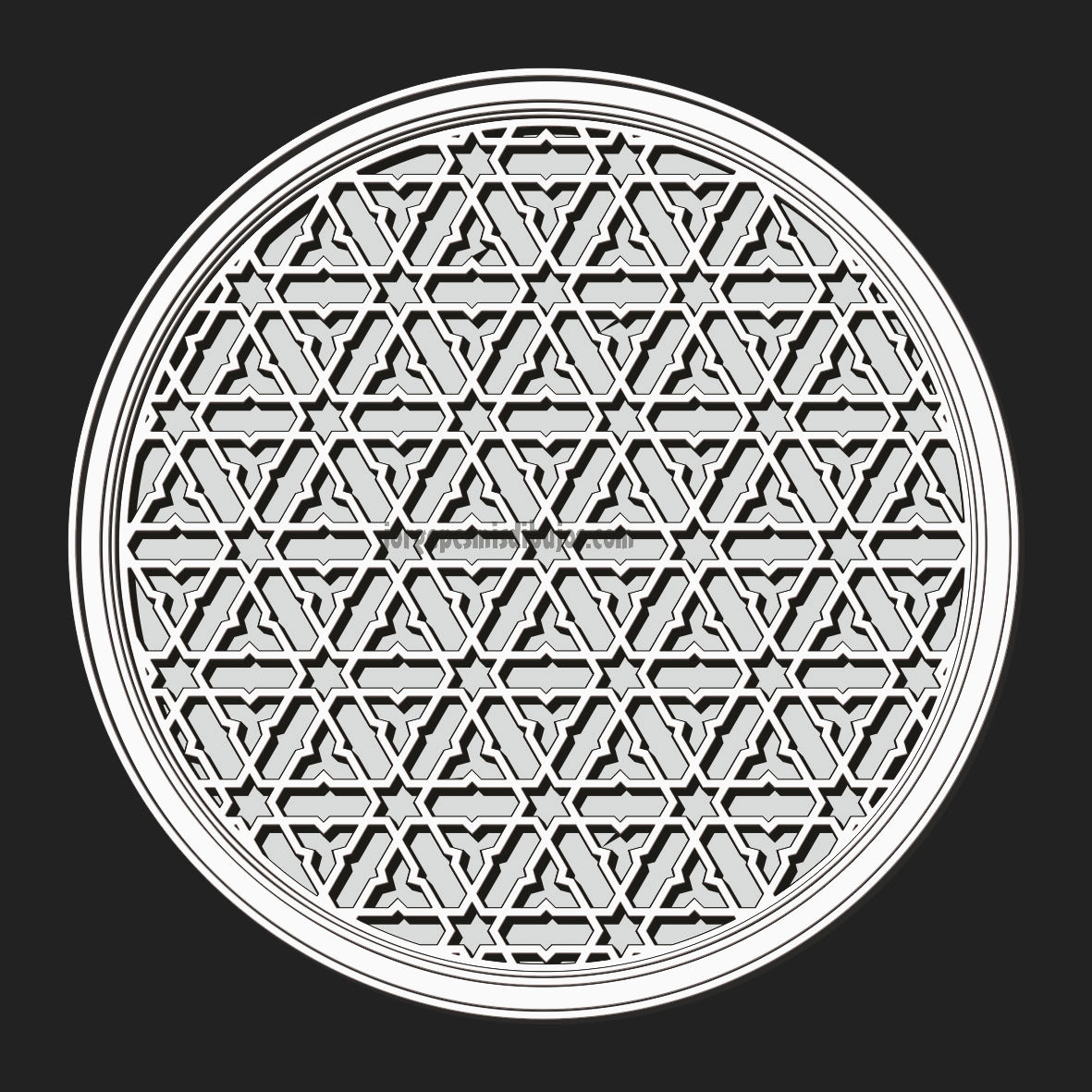 Trama hexagonal