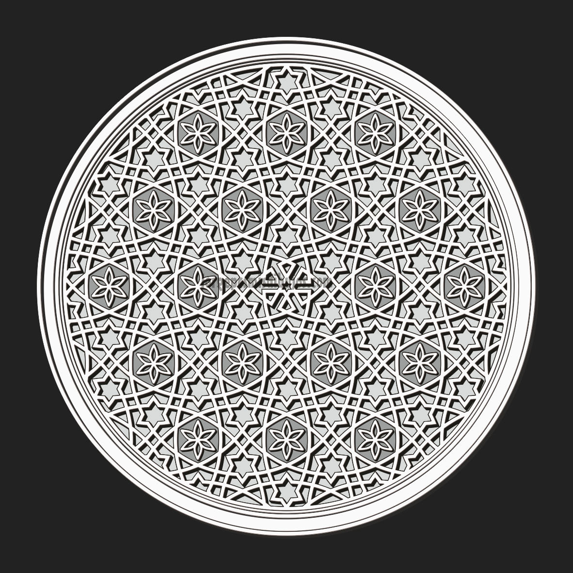 Trama hexagonal