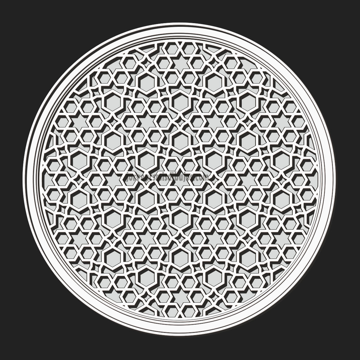 Trama hexagonal