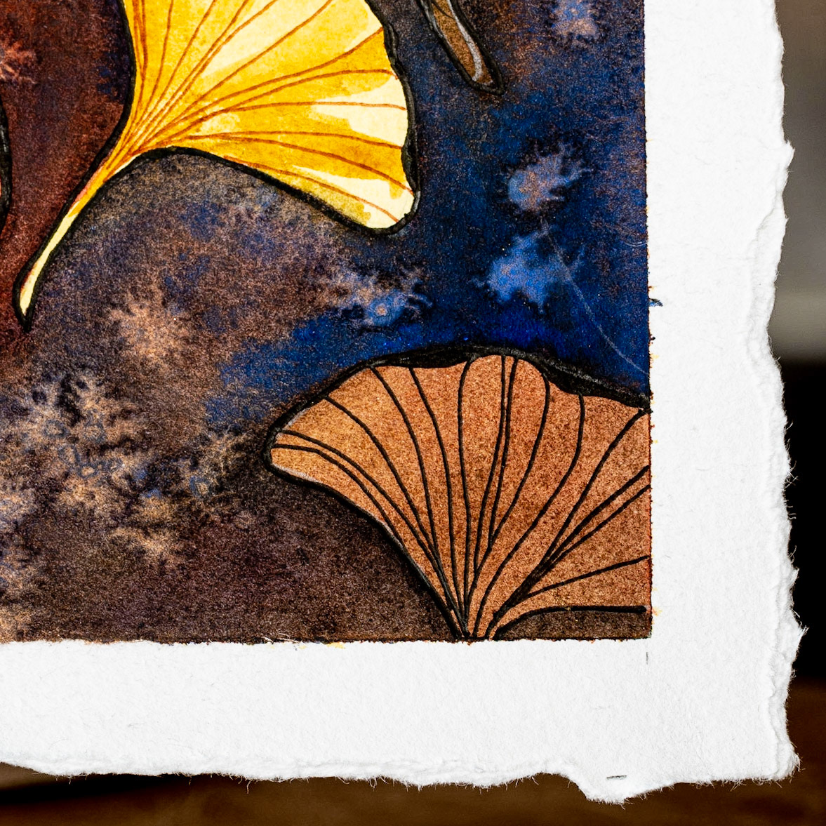 Deckled edge