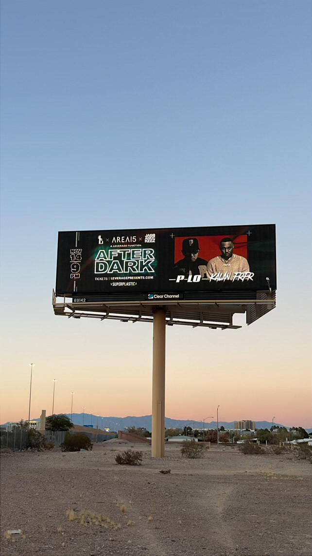Billboard Advertisements displayed across Las Vegas Strip on all MGM boards